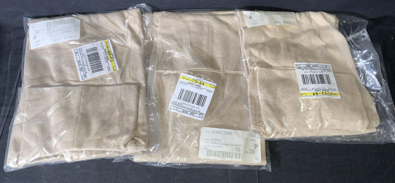 Lot 3 Never Worn Ladies Turtlenecks, Size Small (1 of 8)