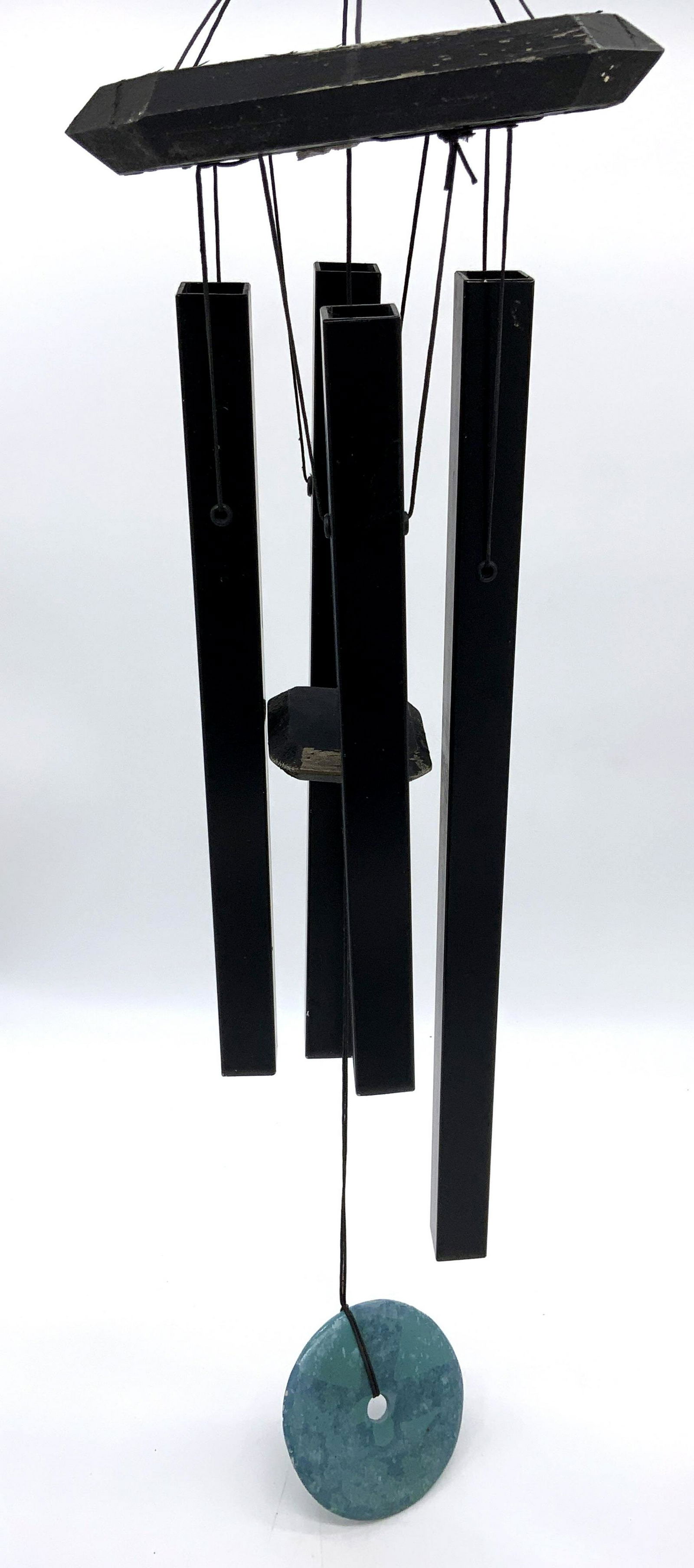 Black & Turquoise Wind Chime (1 of 5)