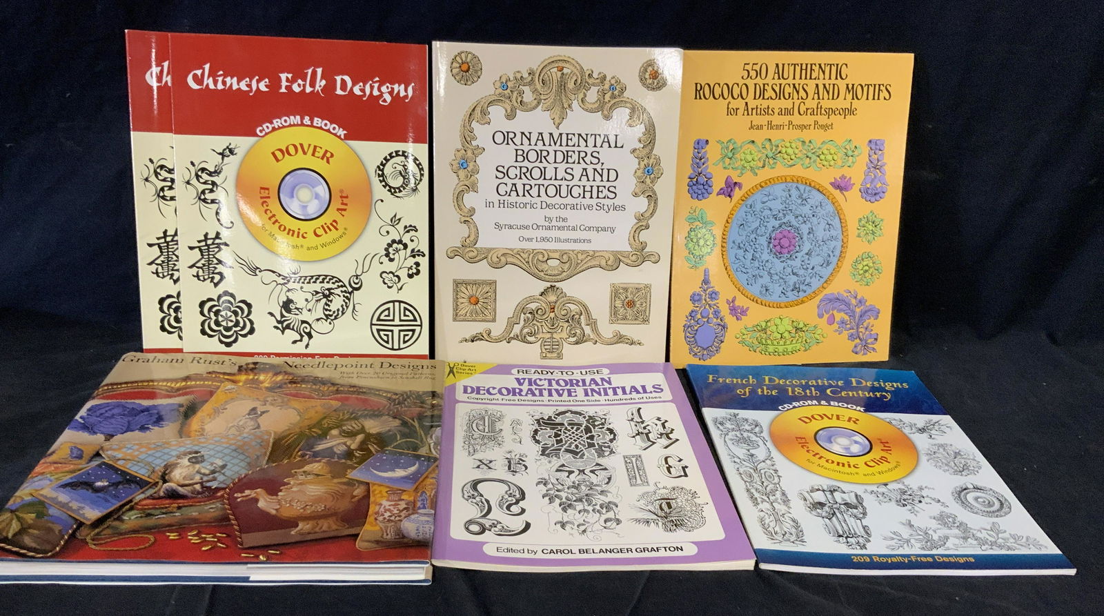 Group Lot 7 Pattern & Needlepoint Books (1 of 7)