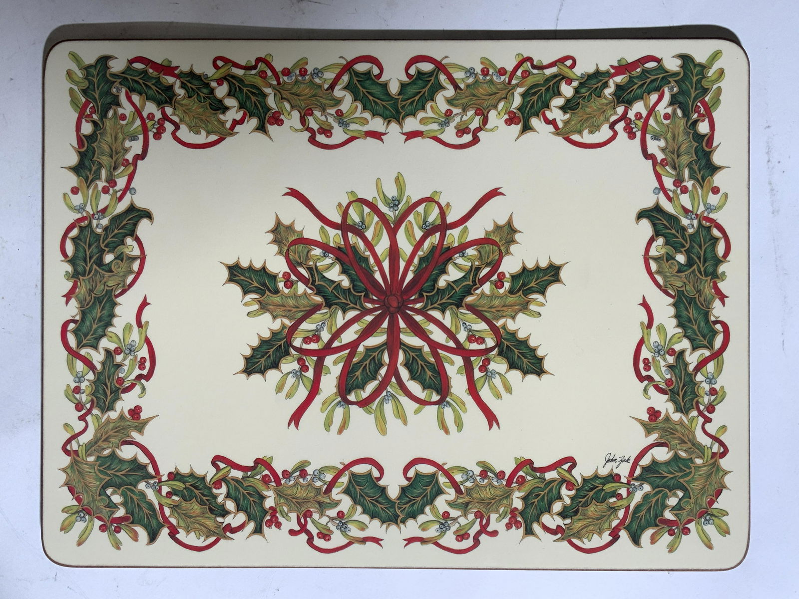 PIMPERNEL Christmas Style Table Place Mats (1 of 7)