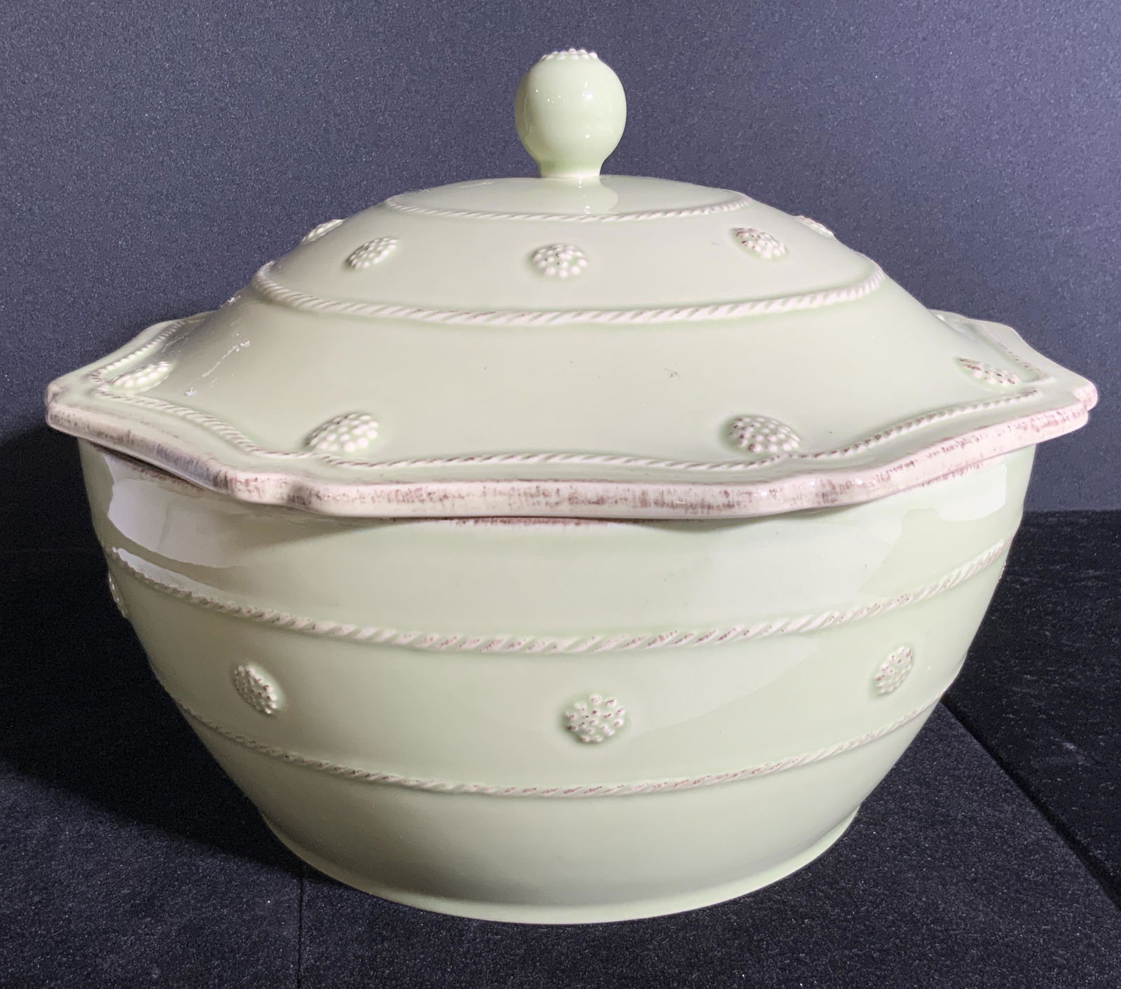 JULISKA Sign Berry & Thread Lidded Service Vessel (1 of 9)