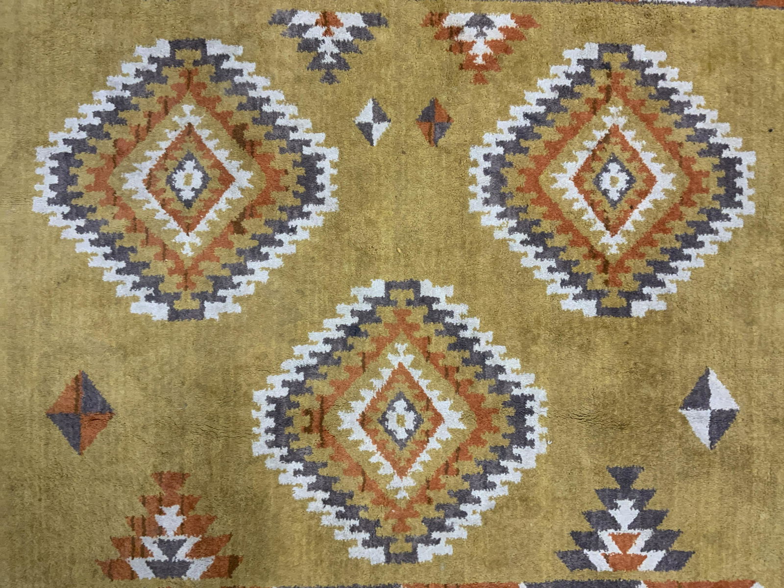 Vintage Wool Rug Southwestern Motif (1 of 5)