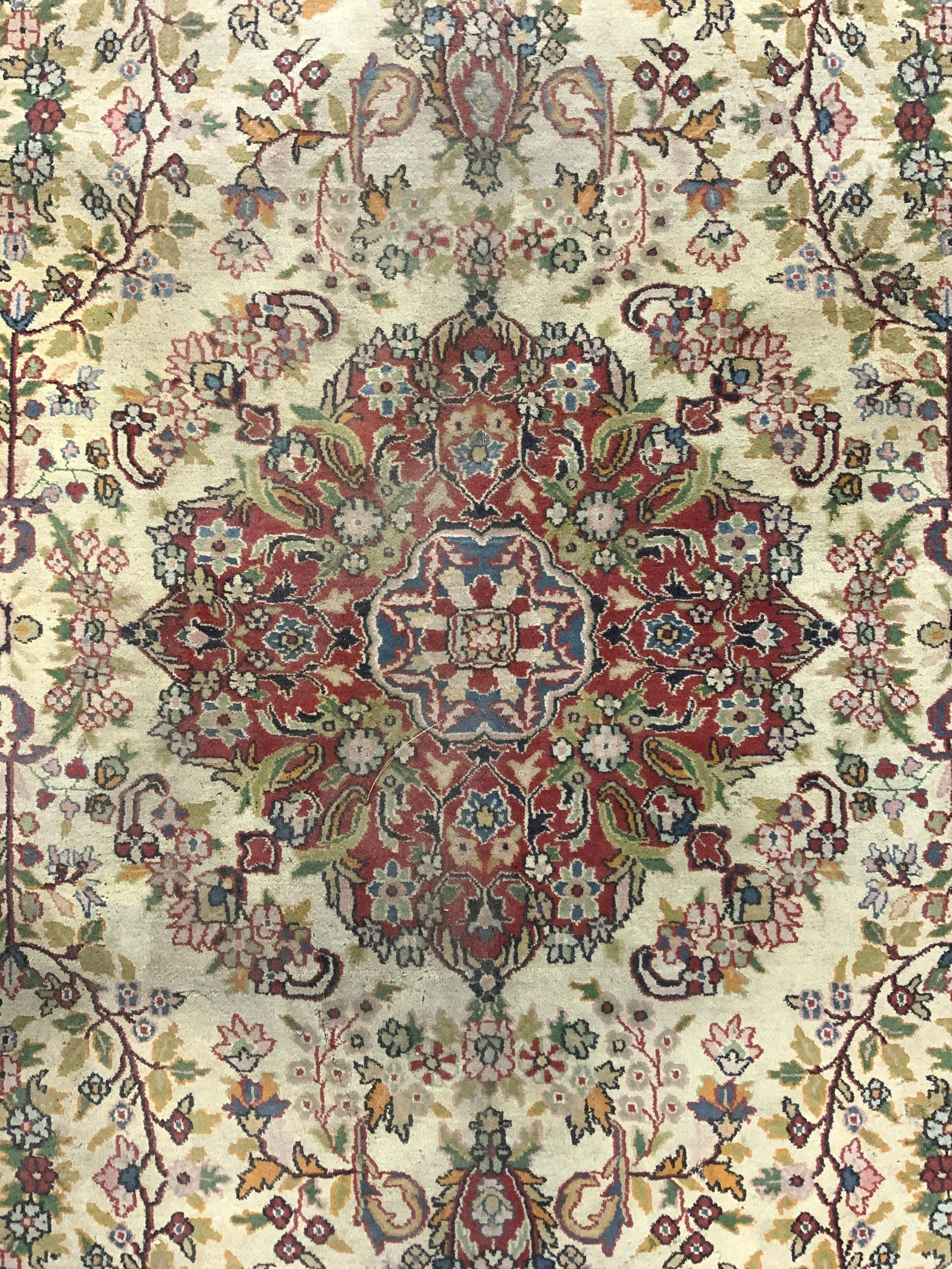 Vintage Handmade Oriental Wool Rug (1 of 10)