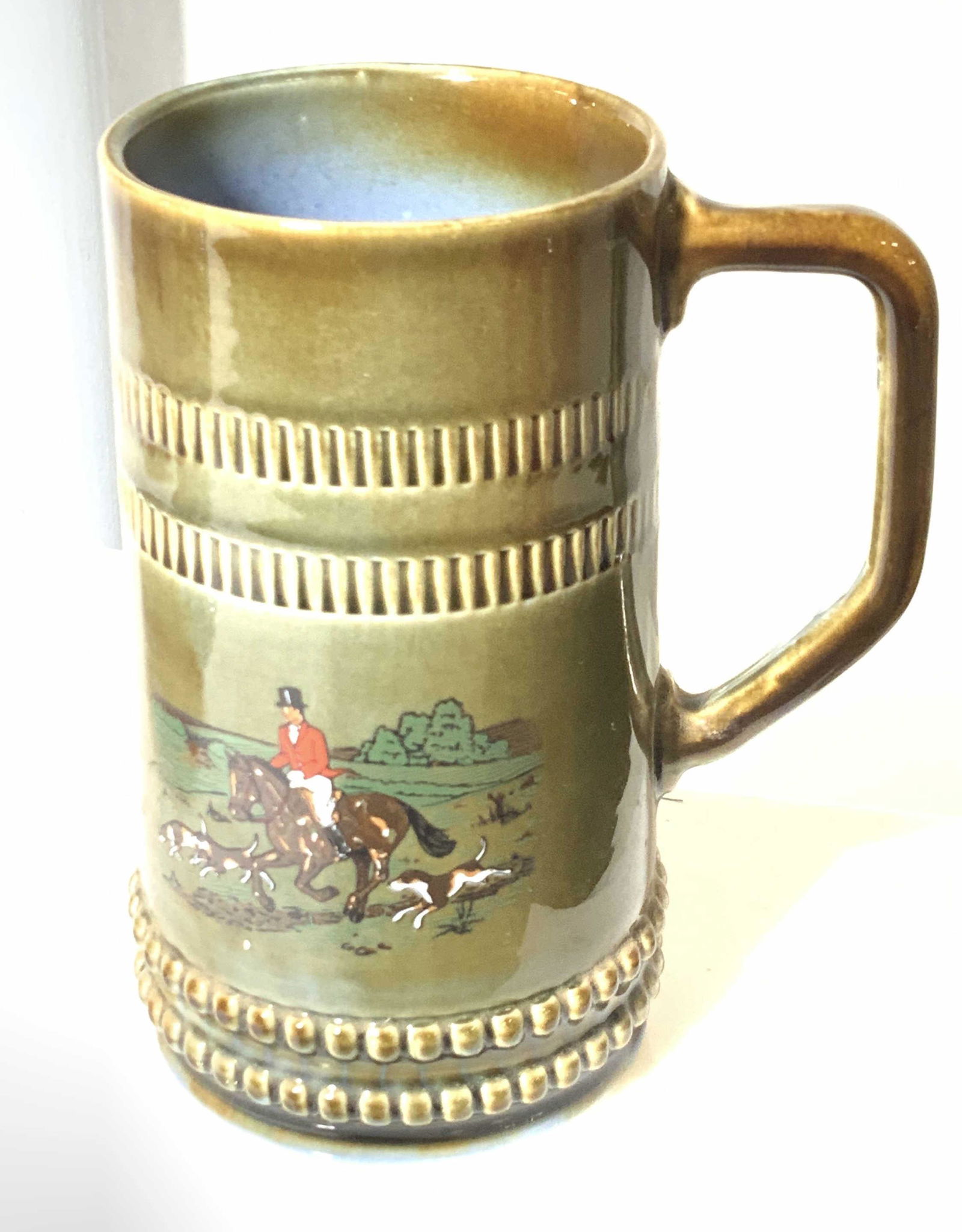 Vintage Irish Wade Porcelain Fox Hunt Stein Mug (1 of 5)