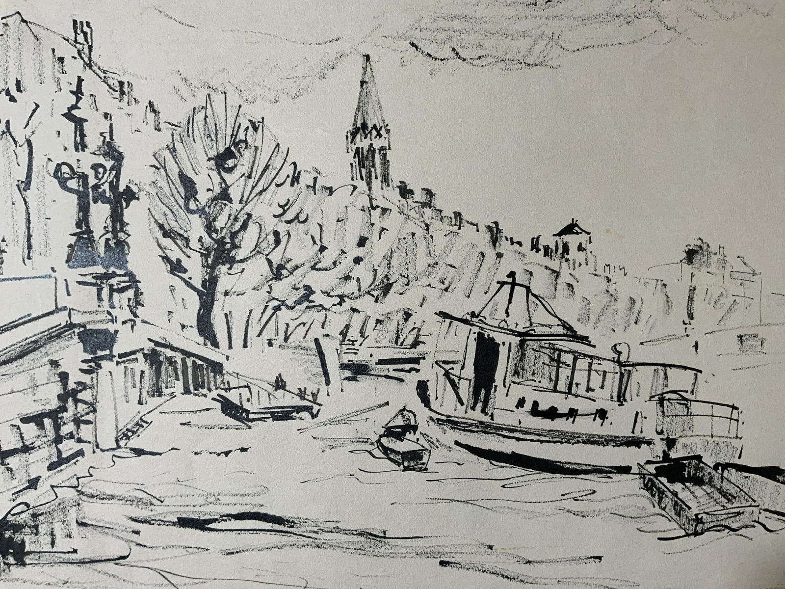 P PAULUS Signed Lithograph Artwork (1 of 6)