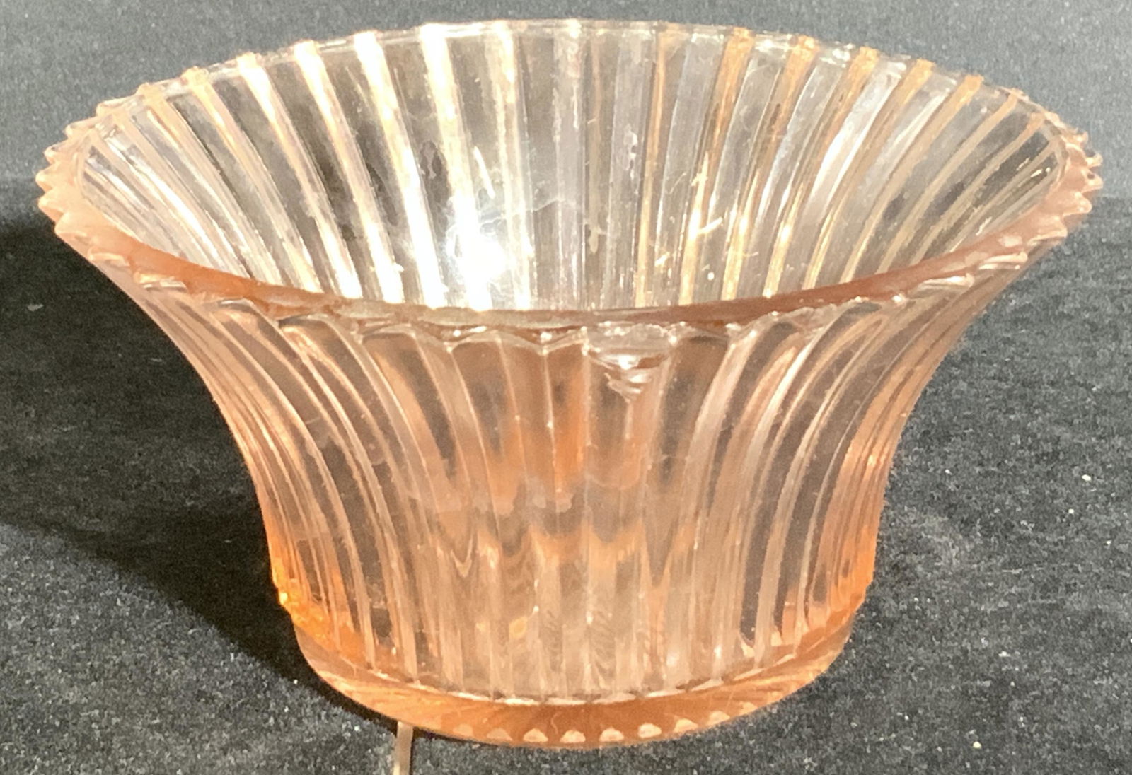 Pink Depression Glass Table Bowls, 2 (1 of 5)