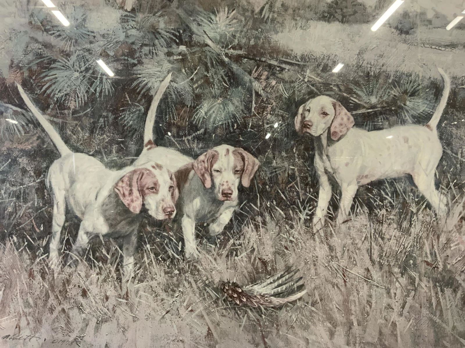 ROBERT ABBETT Signed Lithograph Artwork (1 of 7)