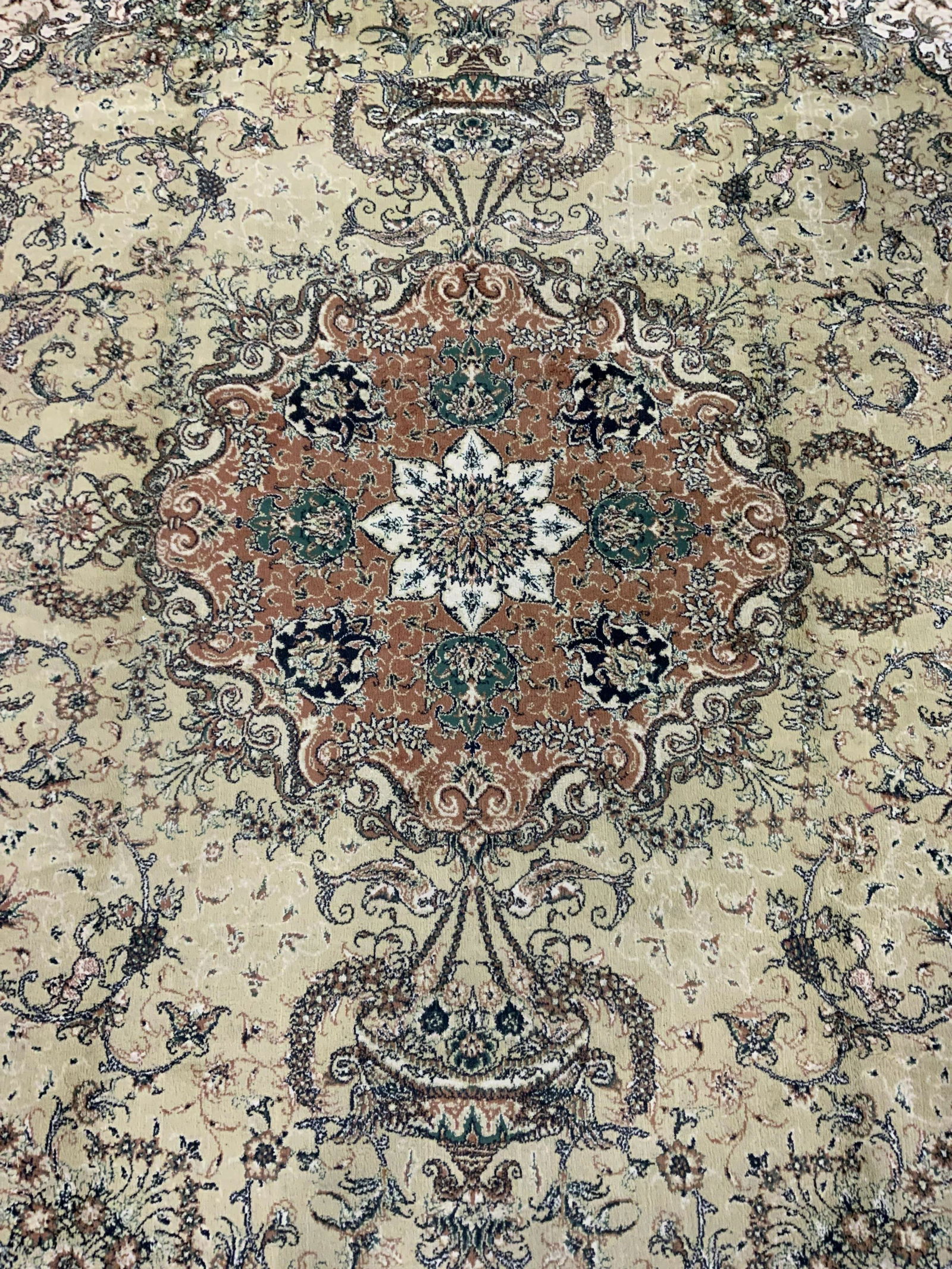 PERSIAN WEAVERS Fringed Wool Persian Rug (1 of 9)