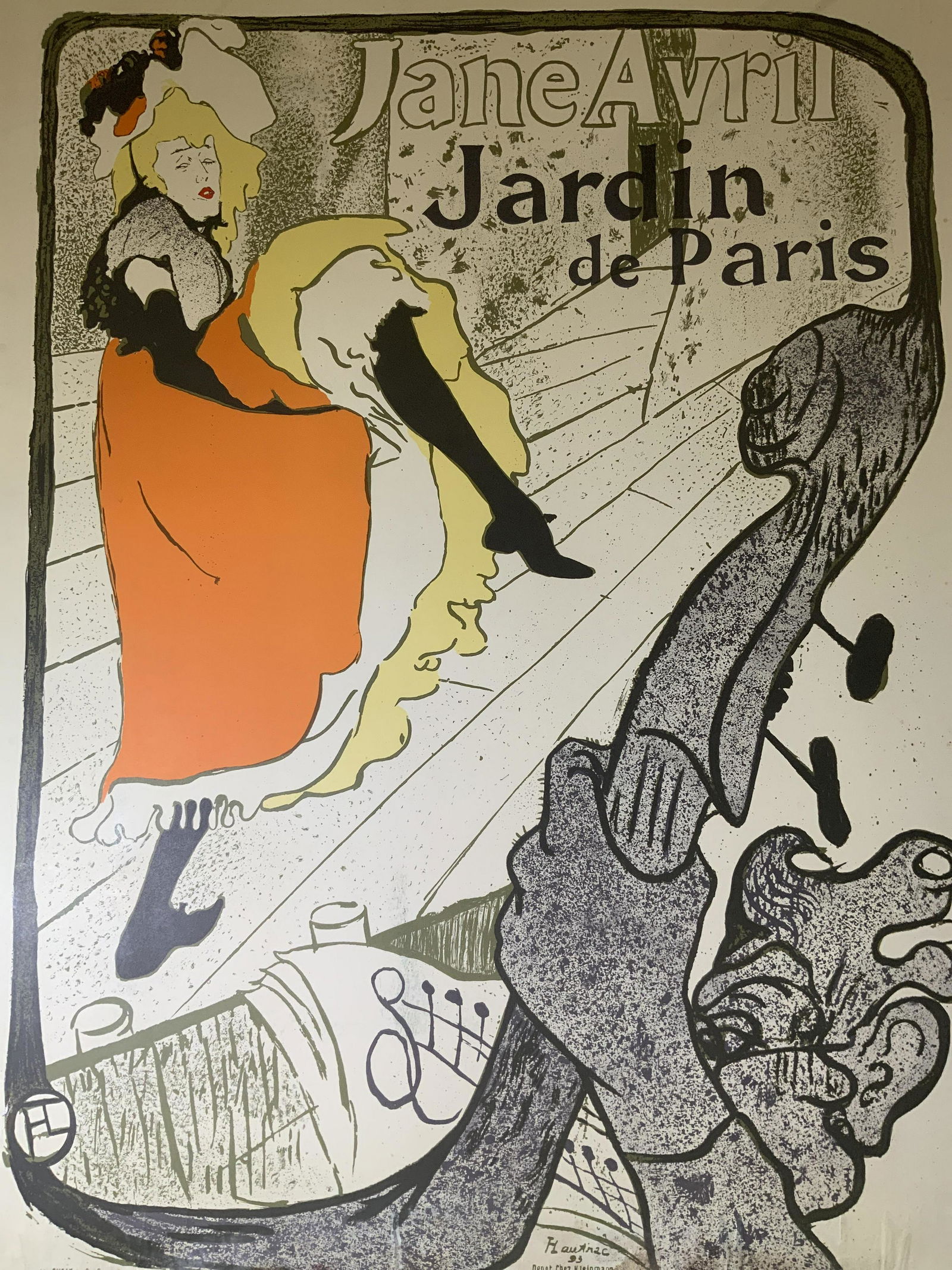 HENRI TOULOUSE LAUTREC Lithograph (1 of 7)