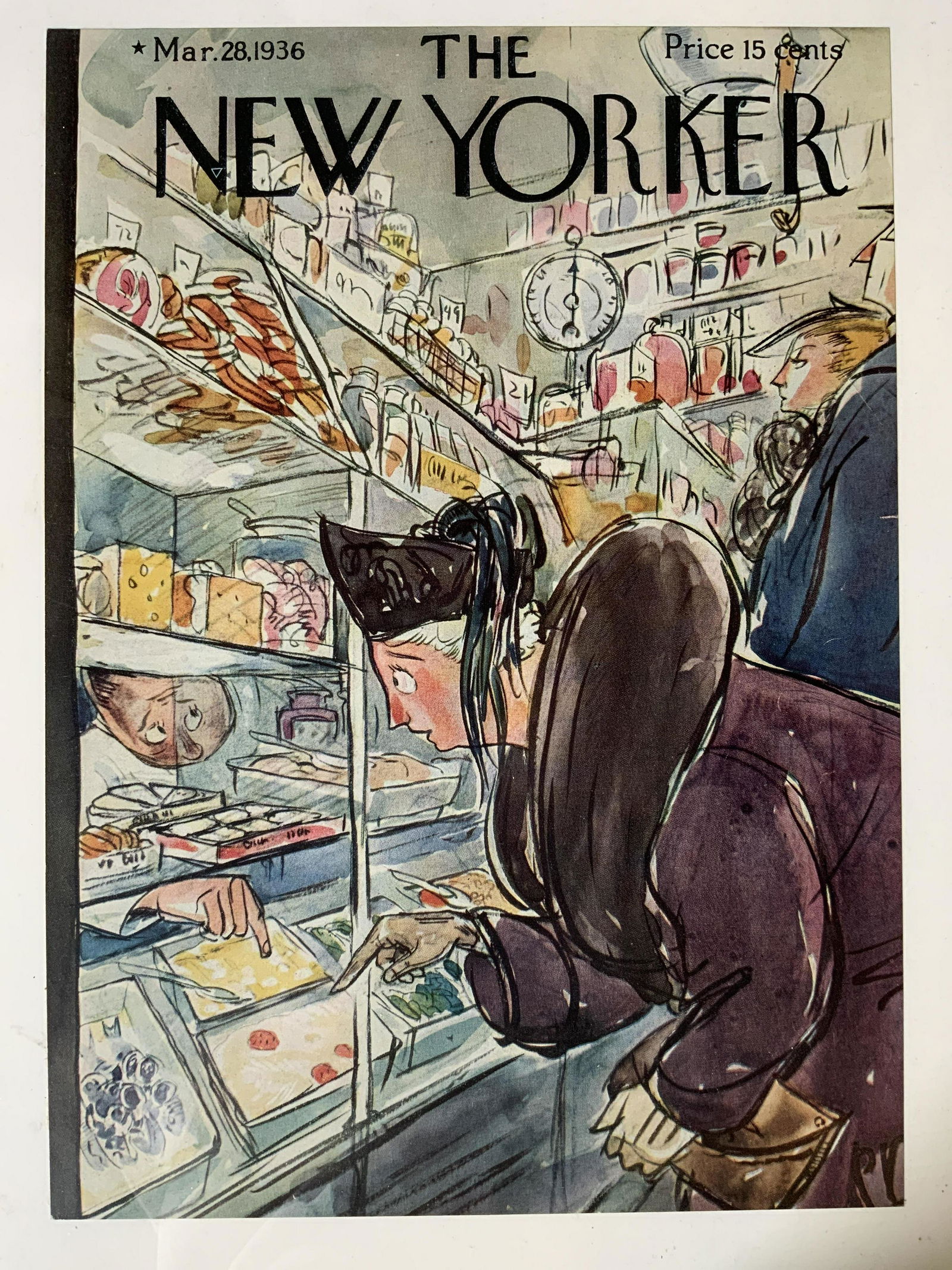 PERRY BARLOW The New Yorker Offset Lithograph (1 of 6)