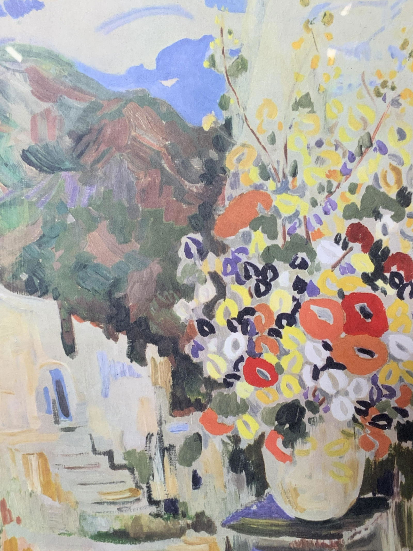 M.LAUFER Signed Offset Lithograph Artwork (1 of 8)