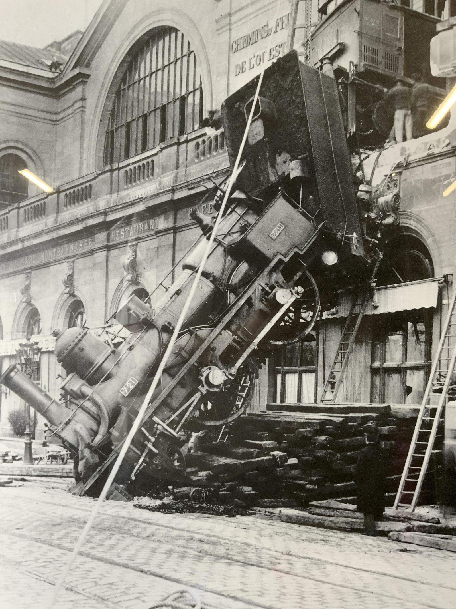 Montparnasse Station Lithograph (1 of 6)