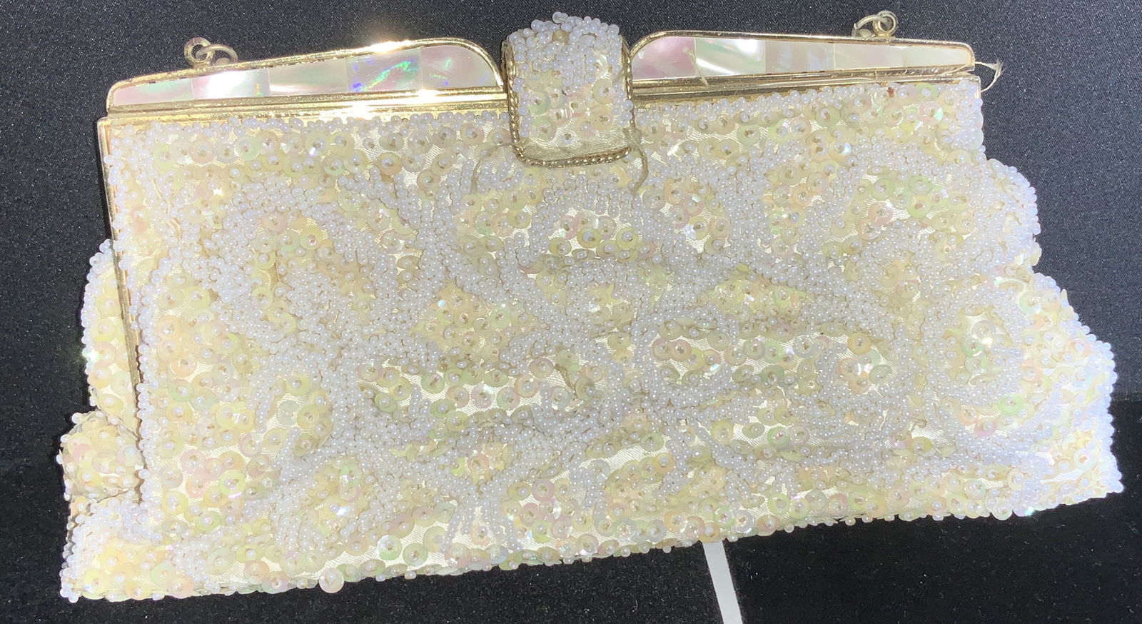 Mid Century Beaded Hand Purse (1 of 5)