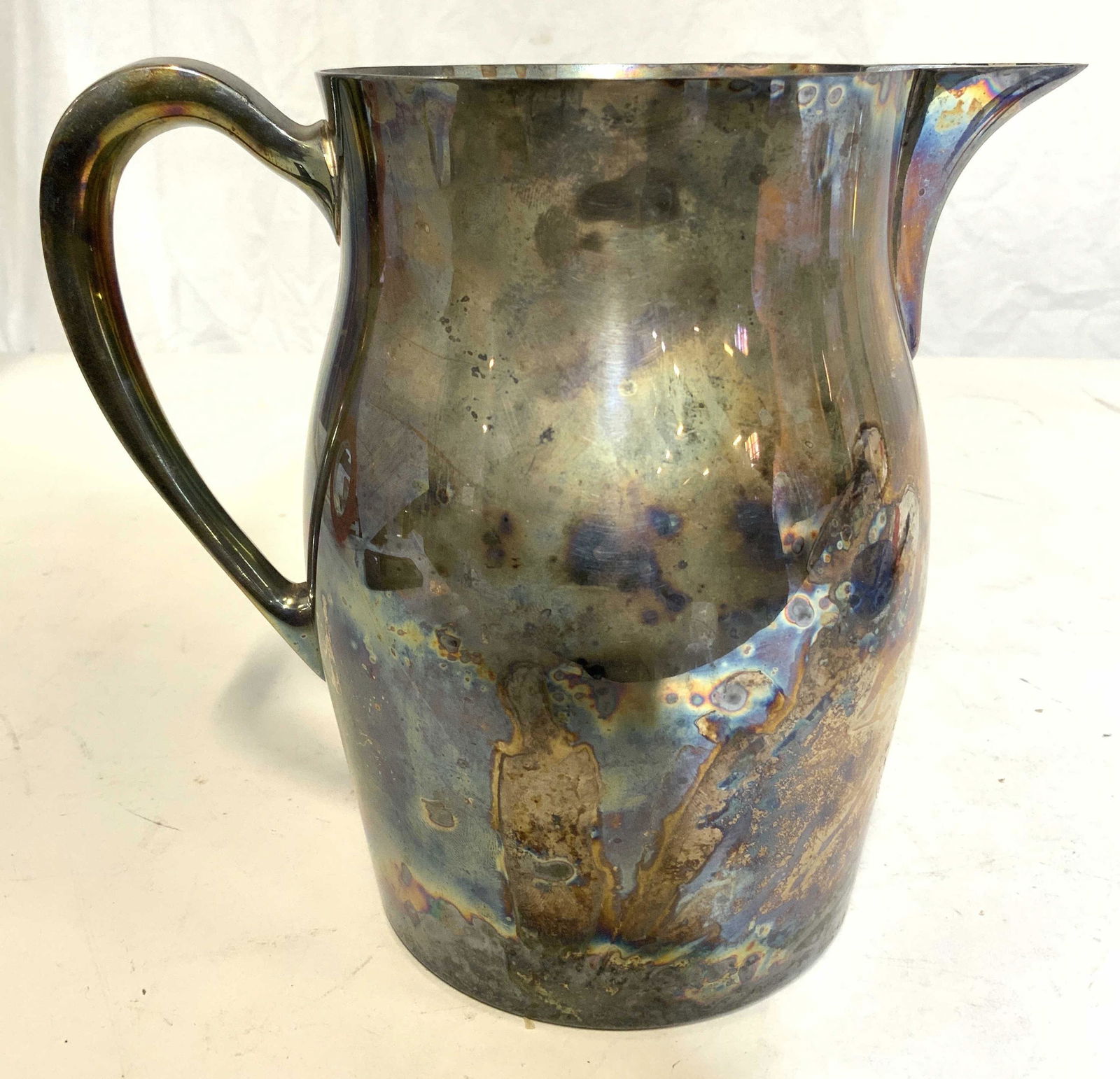 EPCA SILVERPLATE BY POOLE 525 Pitcher (1 of 7)