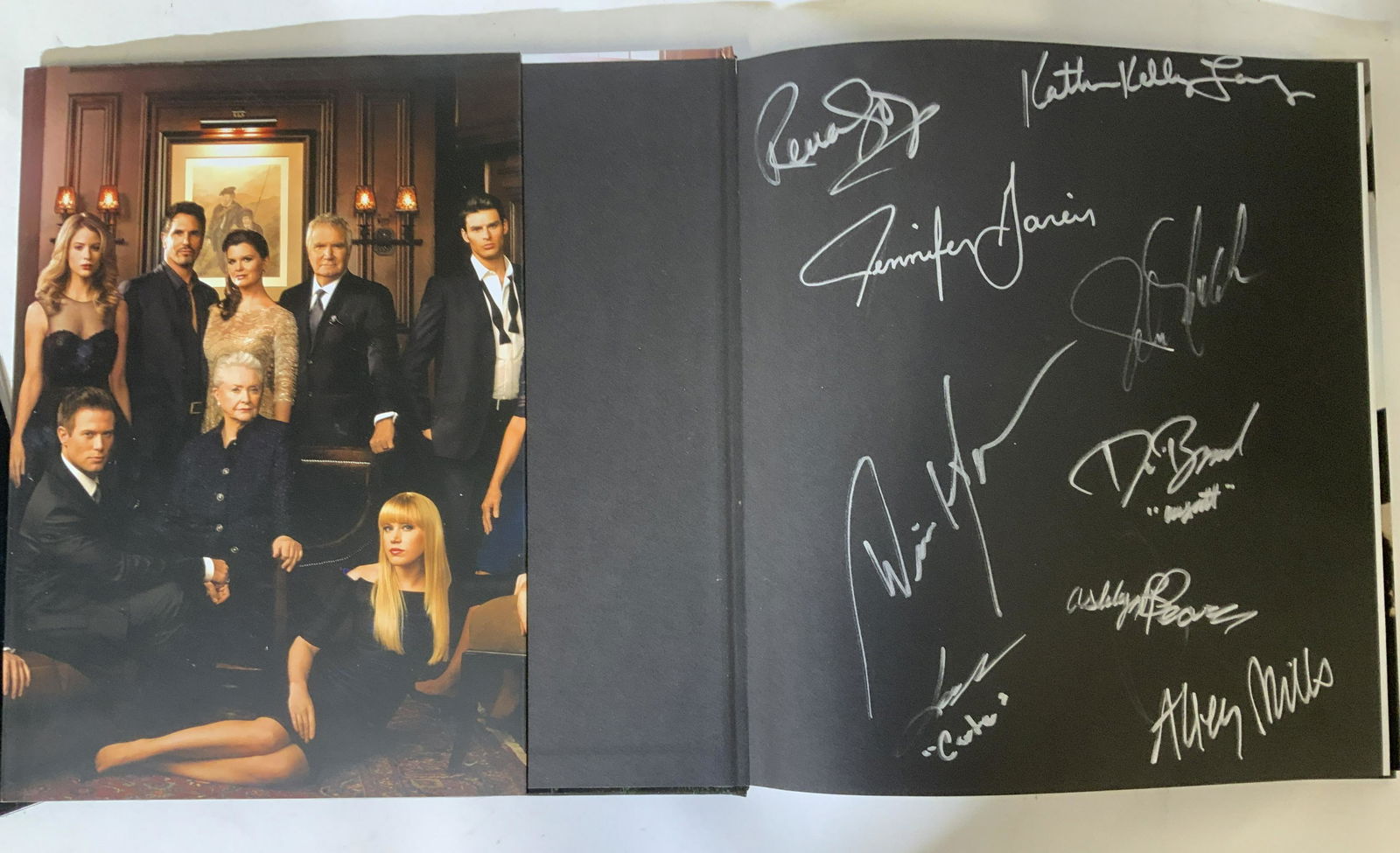 SIGNED CAST The B&B 25 Years Coffee Table Book (1 of 9)