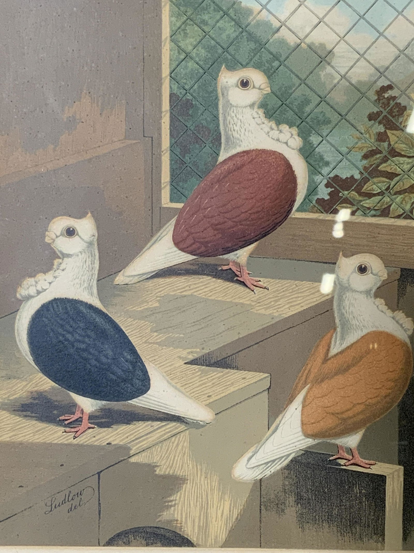 Antique Chromolitho after painting by J.W.Ludlow (1 of 9)