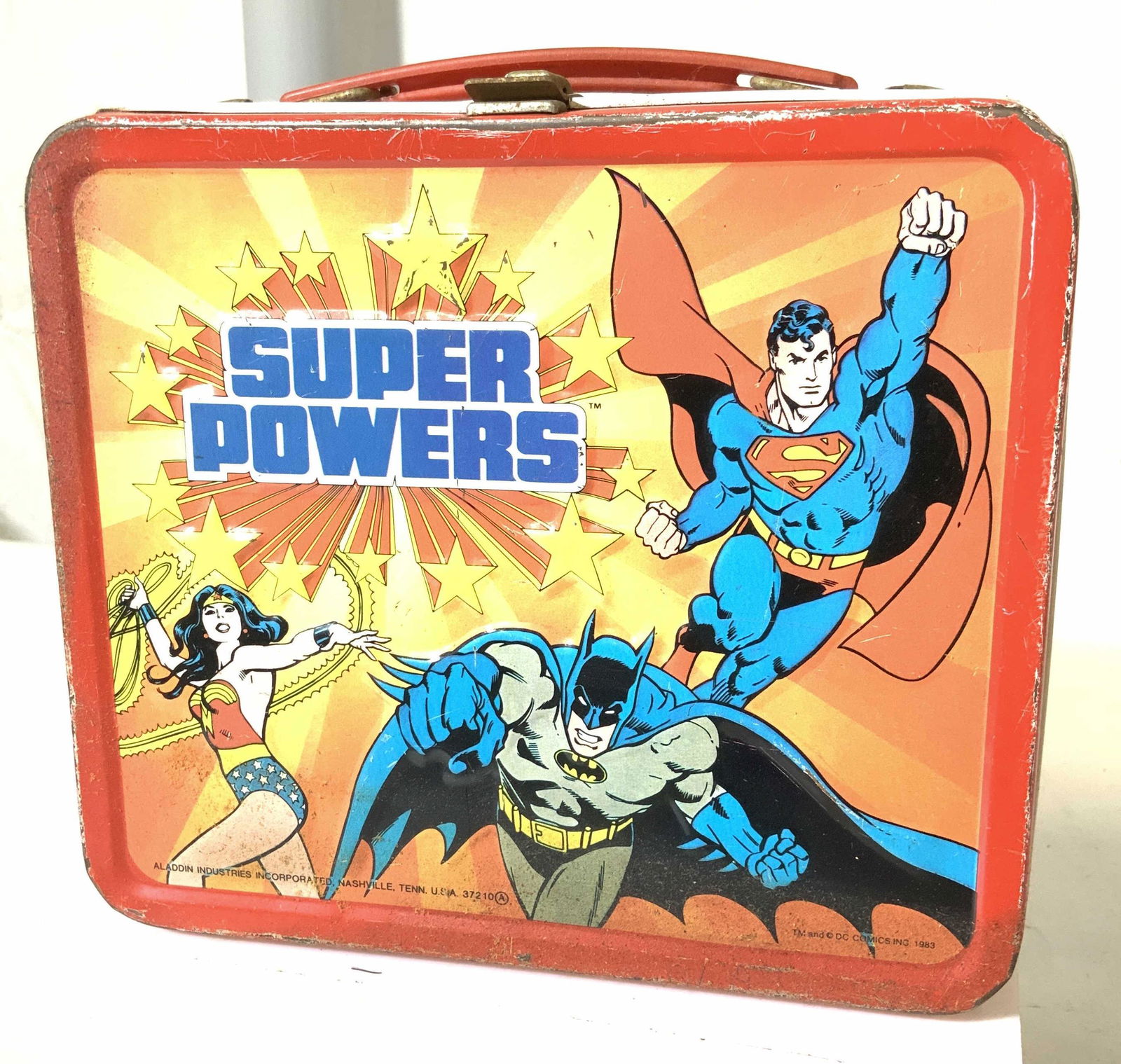 Collectible SUPER POWERS Metal Lunchbox (1 of 6)