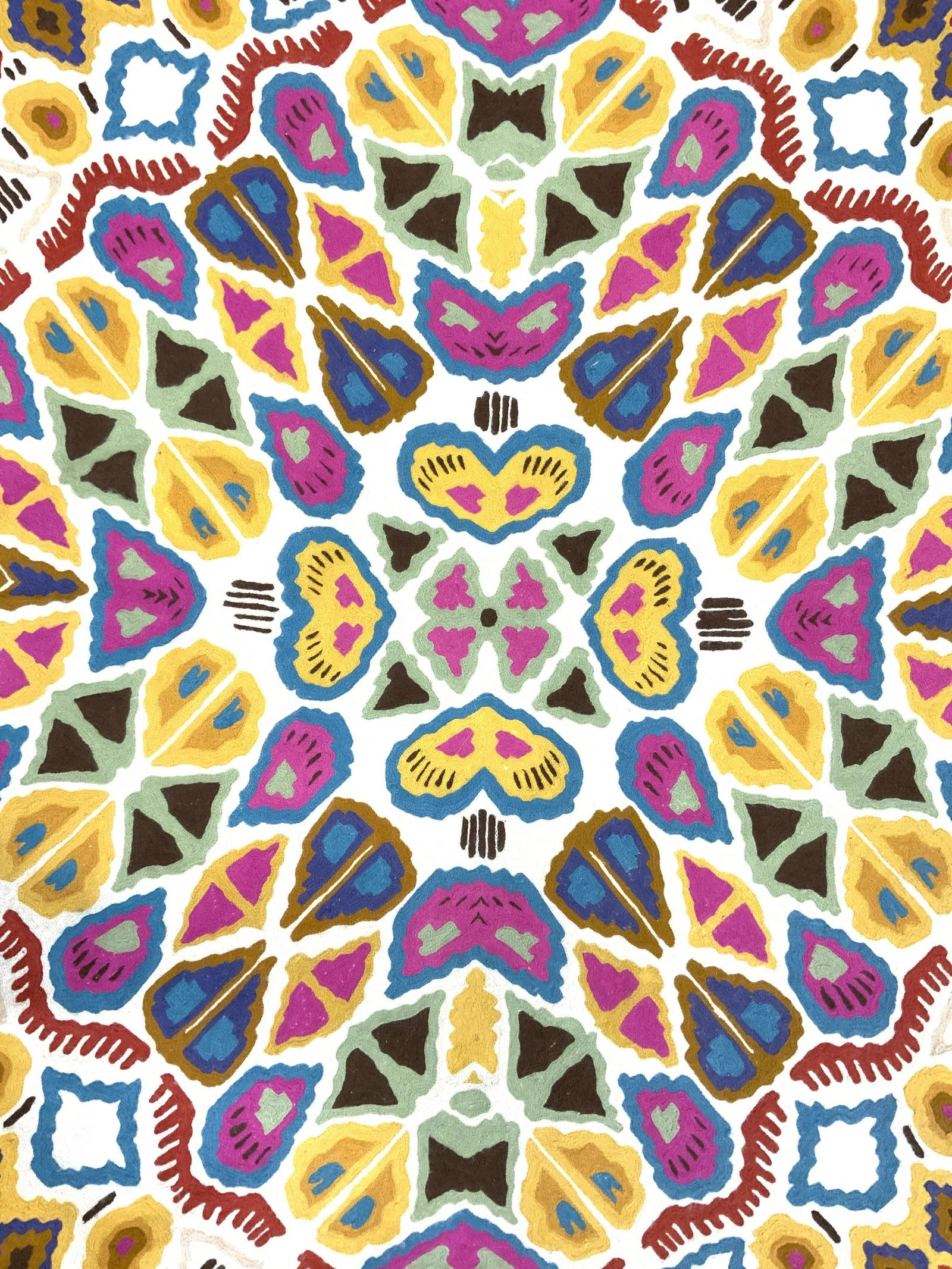 Vintage Hand Hooked Area Rug (1 of 7)