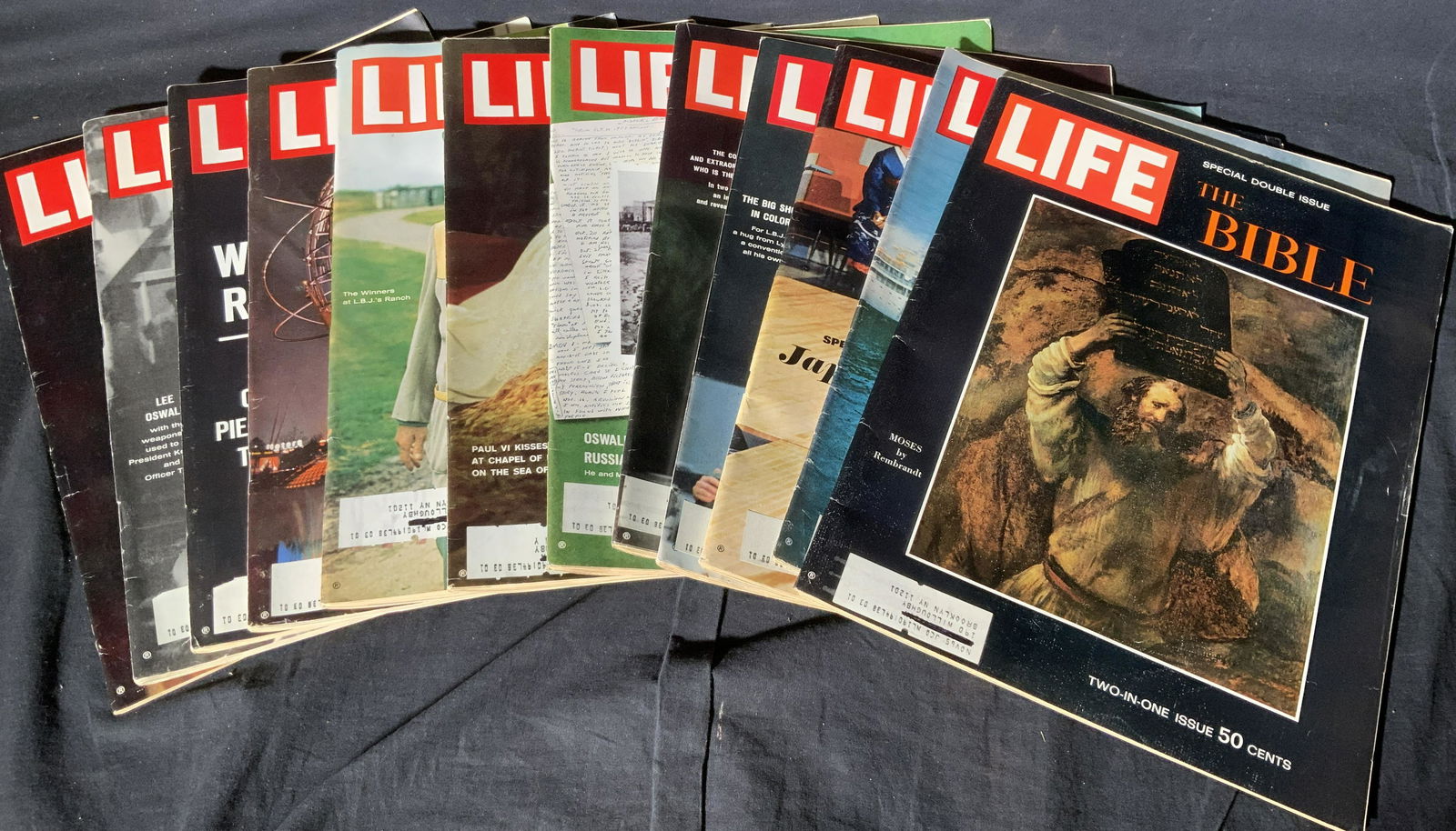 Collection of 12 Vintage 1964 LIFE Magazines (1 of 7)