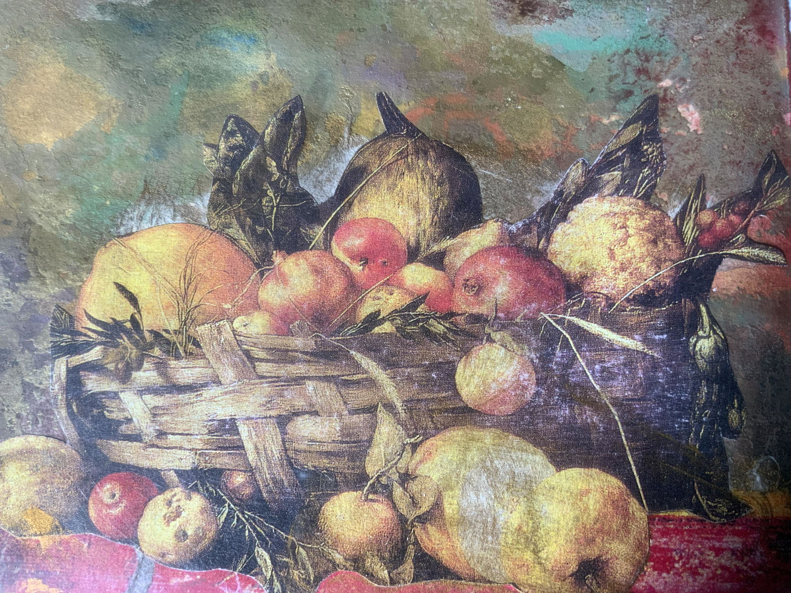 DANIELLE DESPLAN Signed Mixed Media Collage (1 of 7)