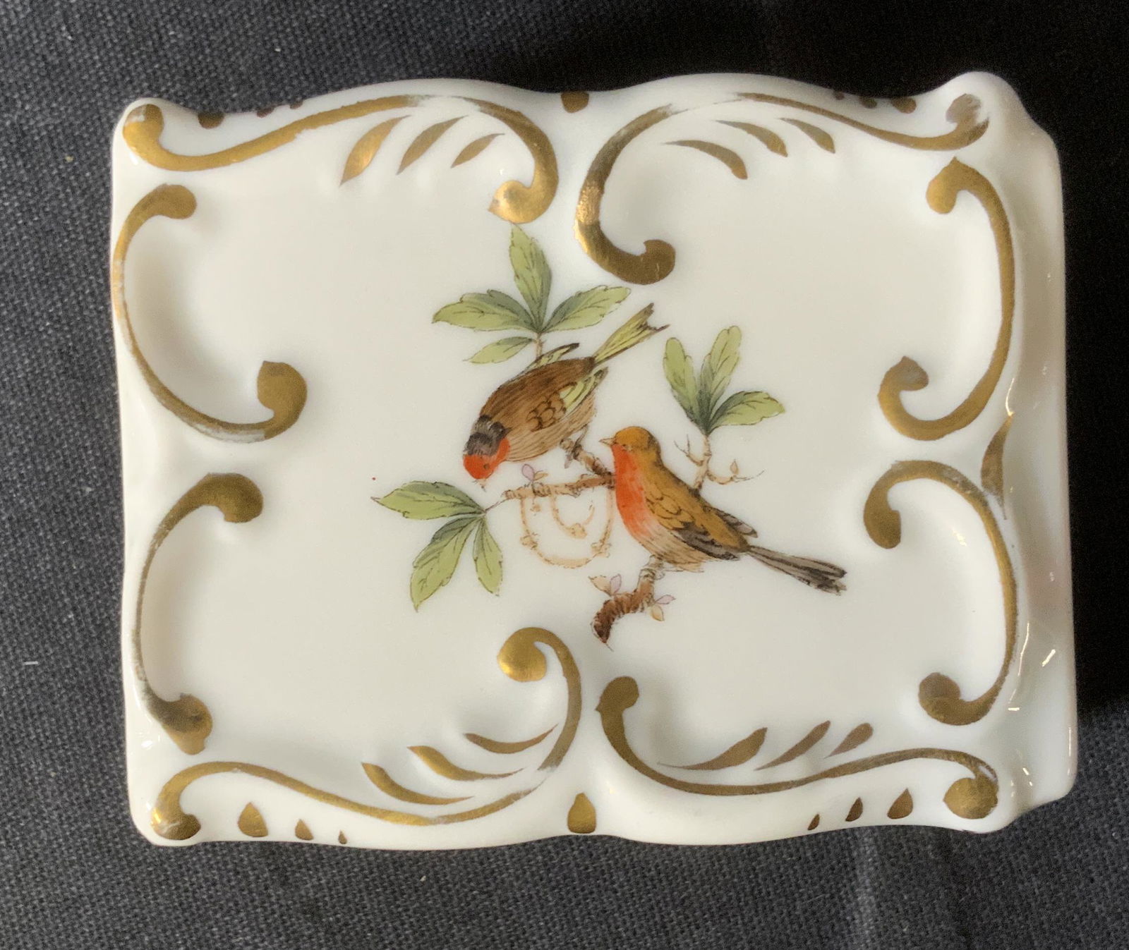 Porcelain Matchbox Holder, Hungary (1 of 5)