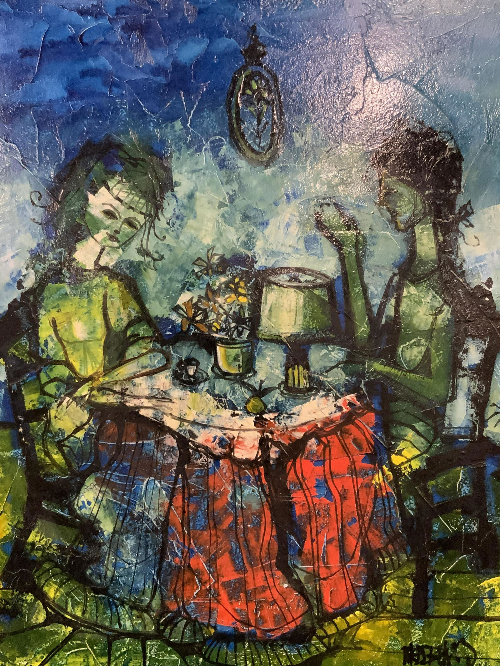 JORDI BONAS Signed Oil on Board (1 of 11)