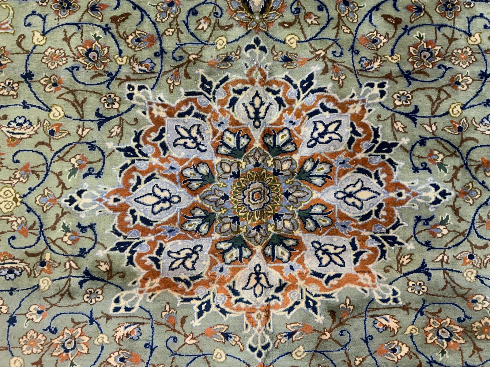 Fringed Wool Persian Carpet (1 of 7)