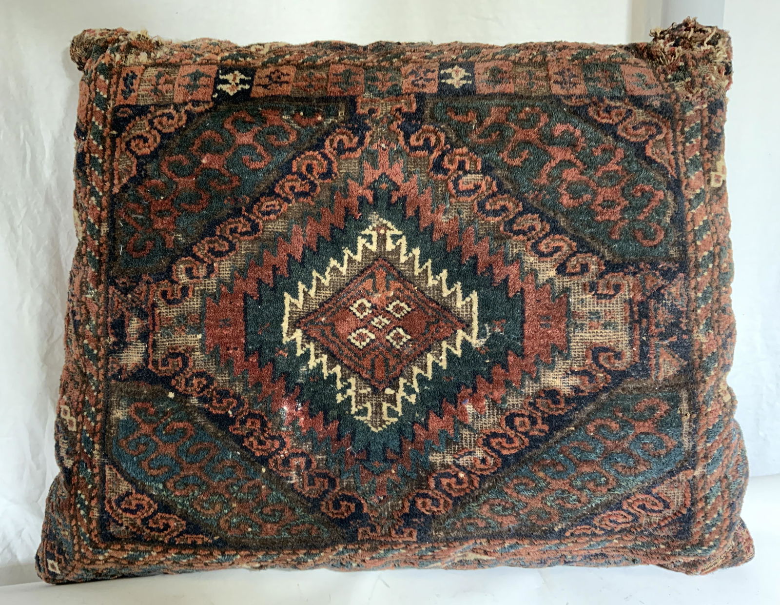 Antique Pillow W Wool KILIM Cover (1 of 8)