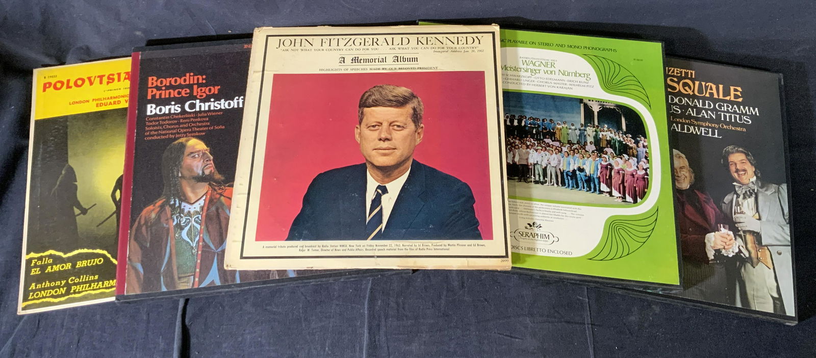 Lot 22 Vintage Vinyl Records (1 of 8)