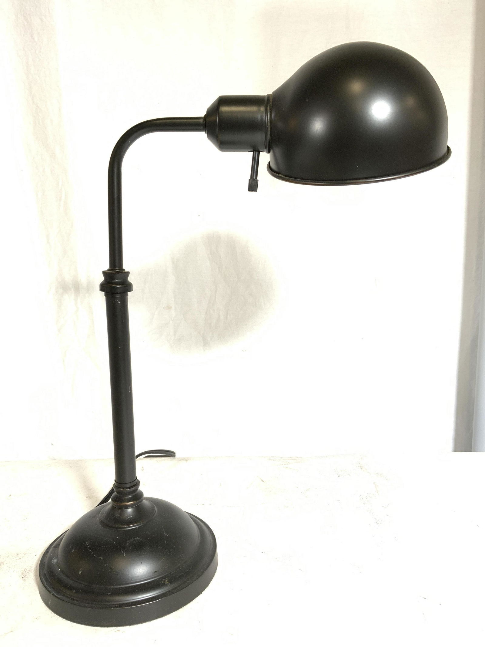 Black Toned Metal Desk Lamp (1 of 8)