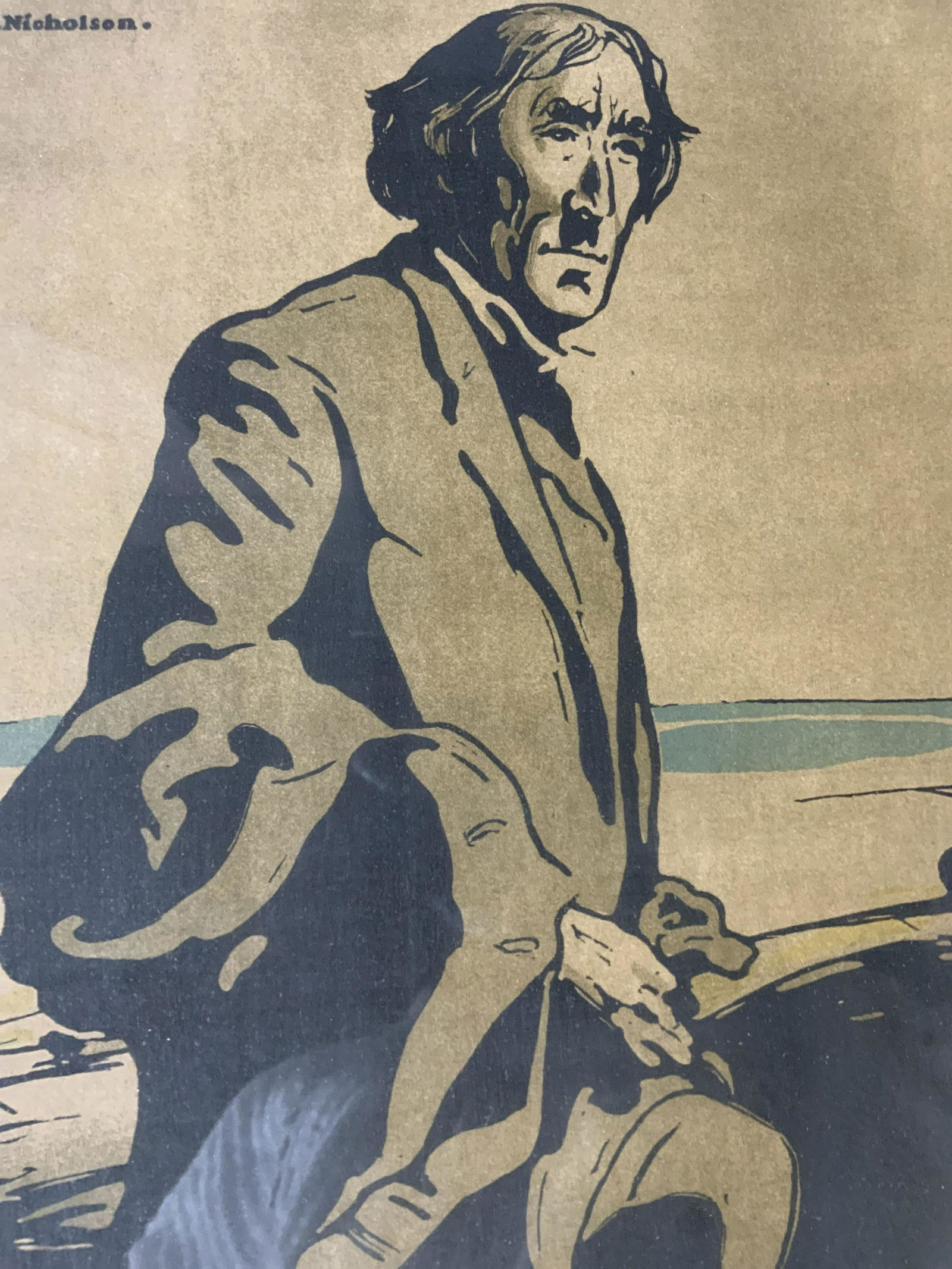 WILLIAM NICHOLSON Henry Irving Lithograph (1 of 6)
