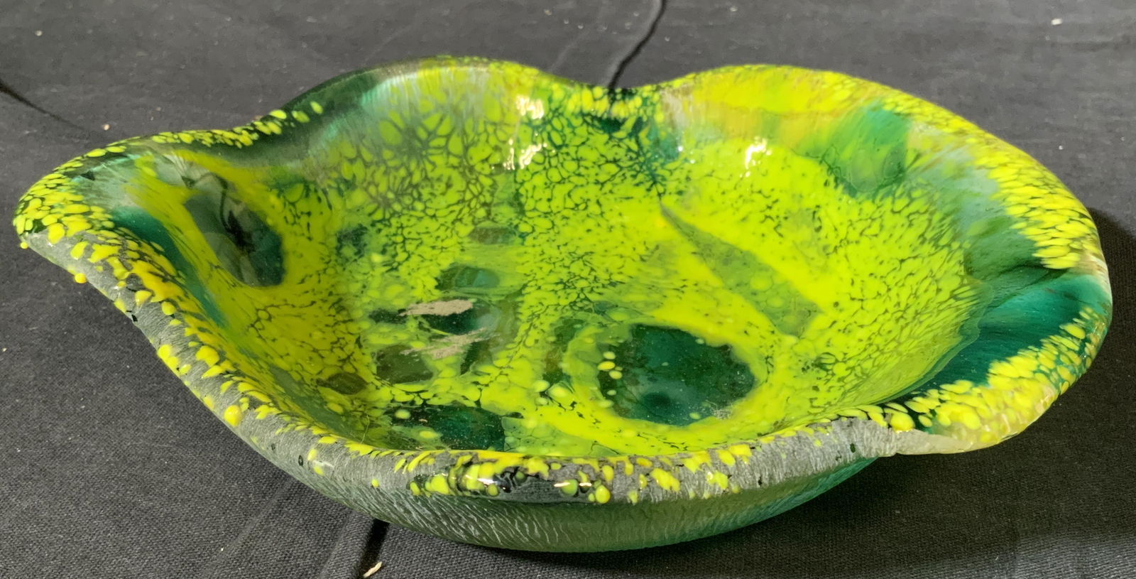 Hand Crafted Art Glass Dish Vessel (1 of 8)