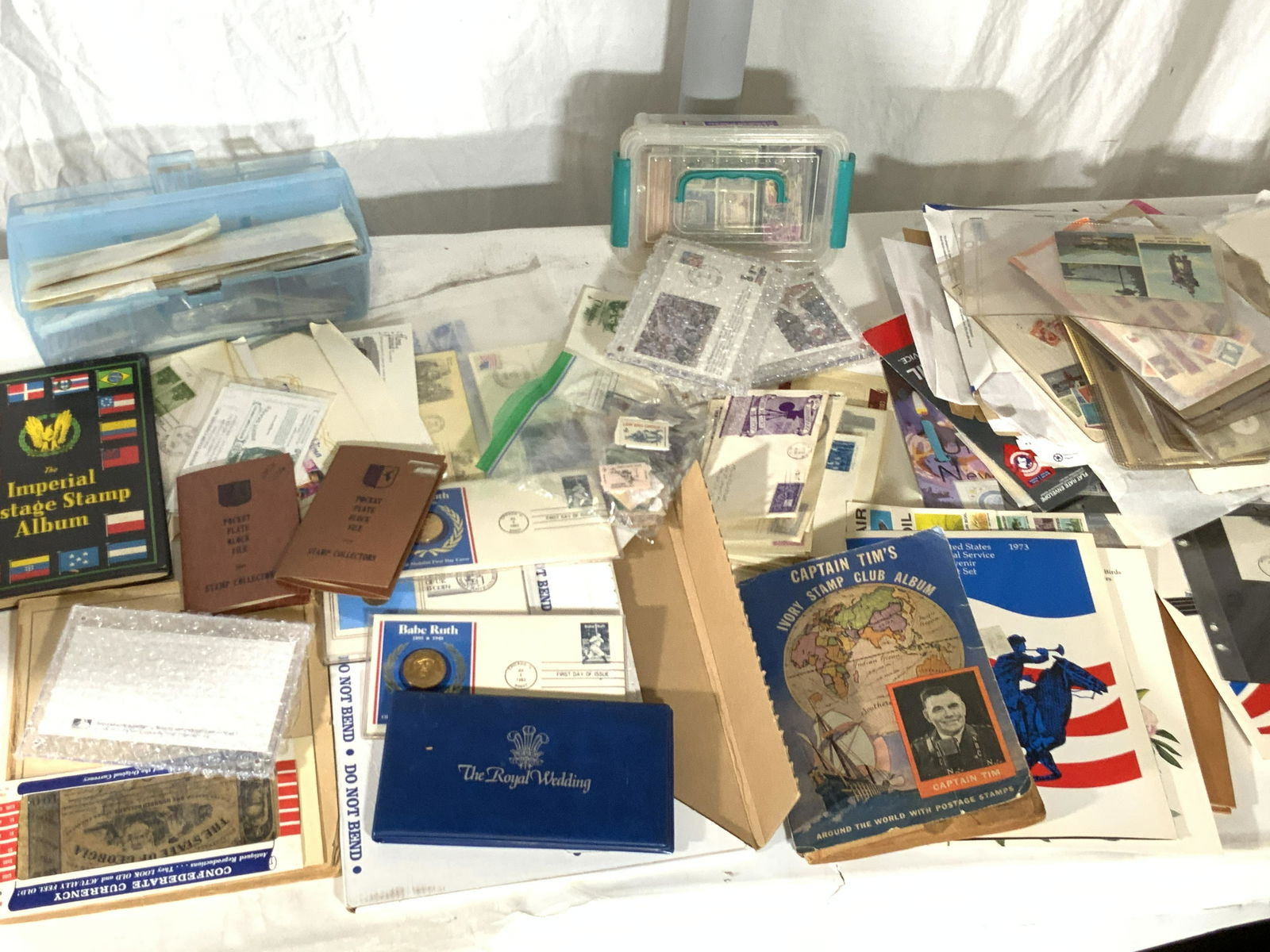 Large Group Lot Collectible Coins & Stamps (1 of 12)