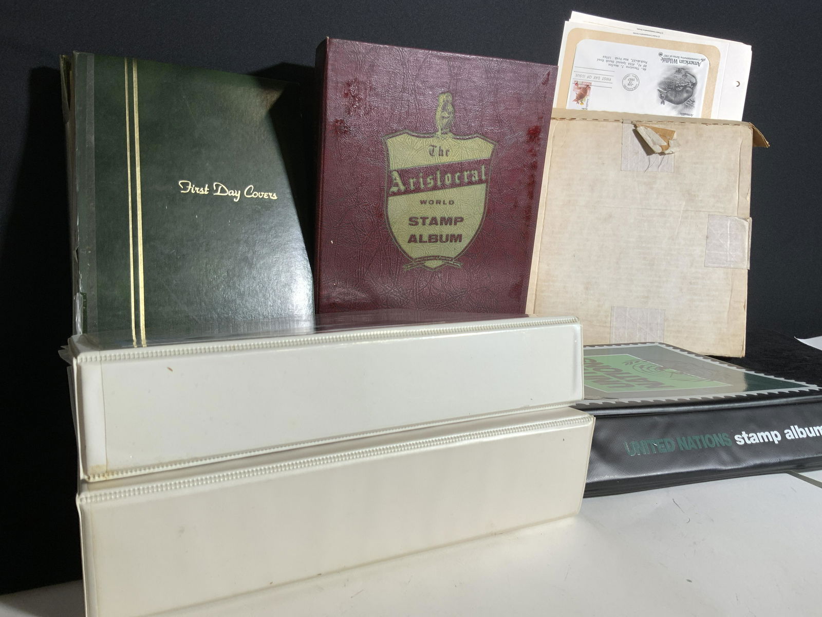 Large Lot Collectible Assorted Stamps in Binders (1 of 13)
