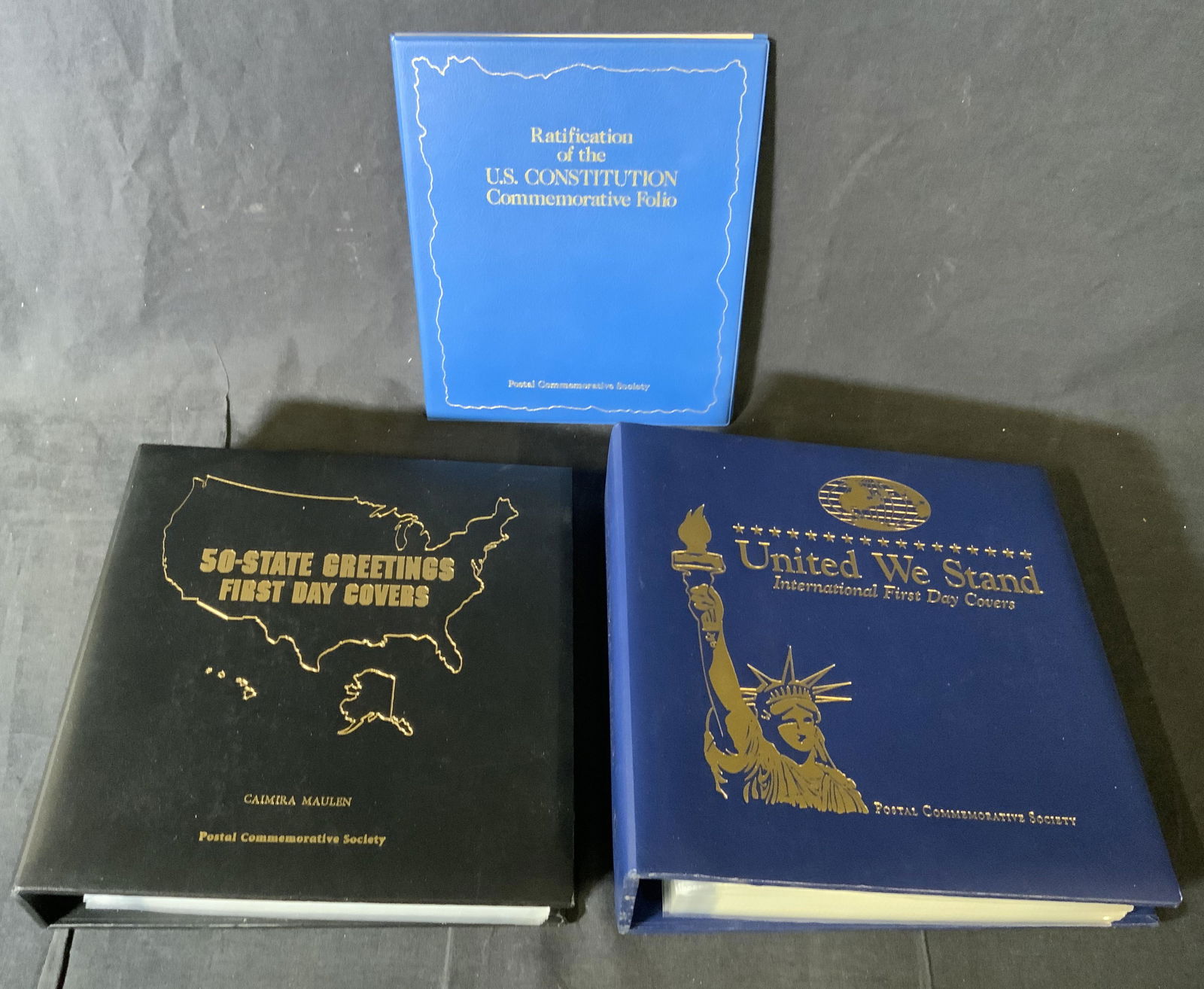 Lot 3 State & International Commemorative Stamps (1 of 9)