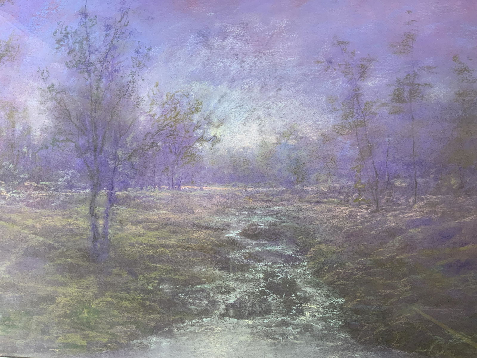 PHILLIP LEKKI Signed Pastel Drawing (1 of 10)