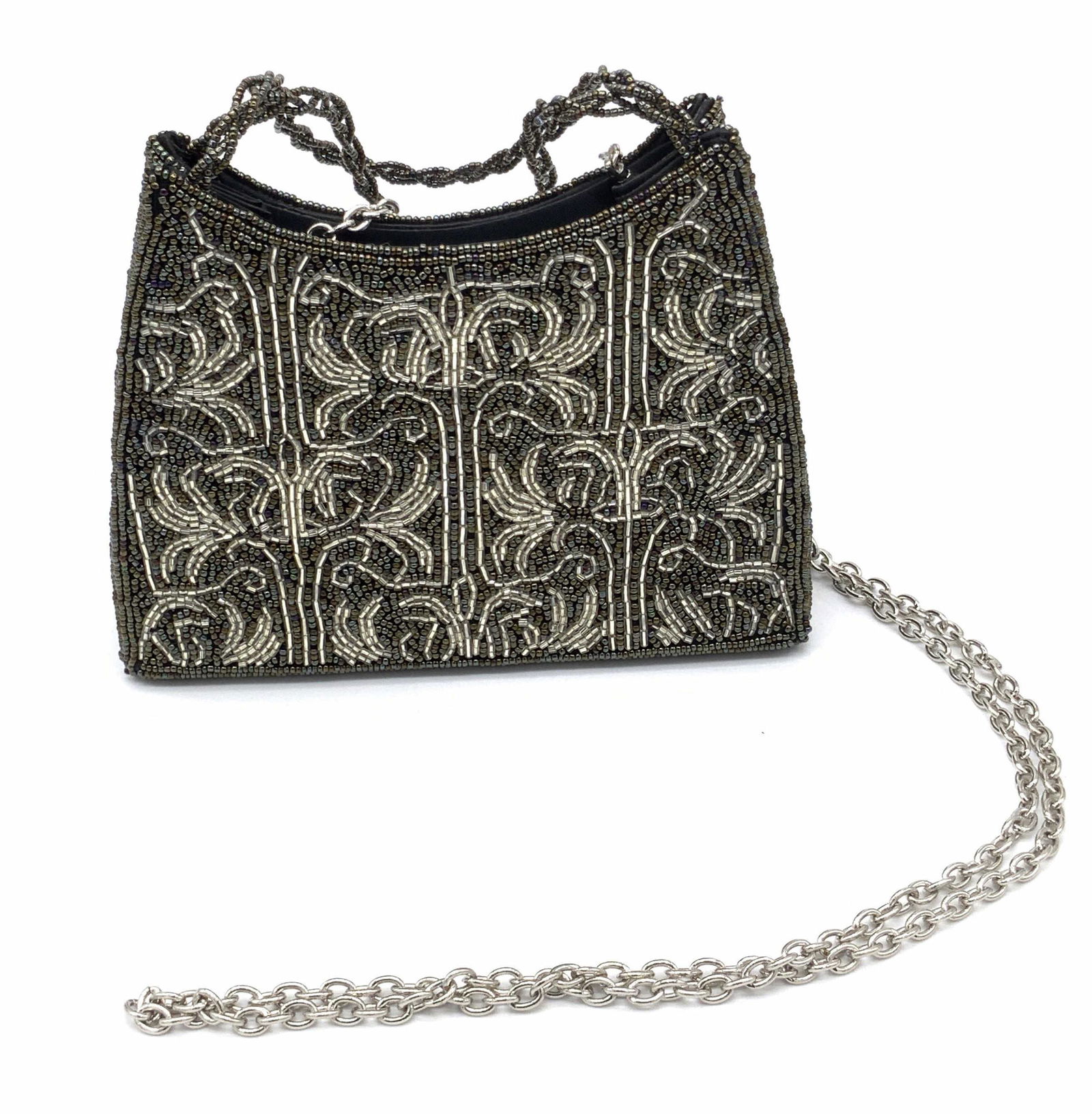 INGE CHRISTOPHER Seed Beaded Shoulder Bag (1 of 11)