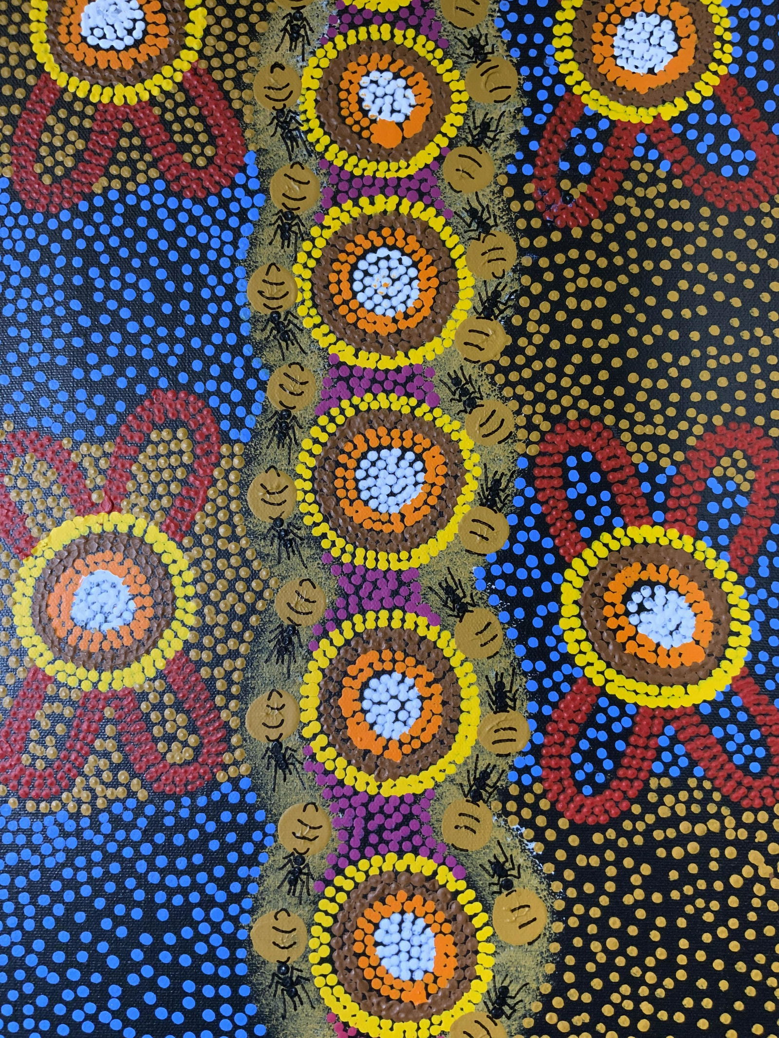 ROCHELLE FERGUSON Signed Acrylic Painting 2007 (1 of 9)