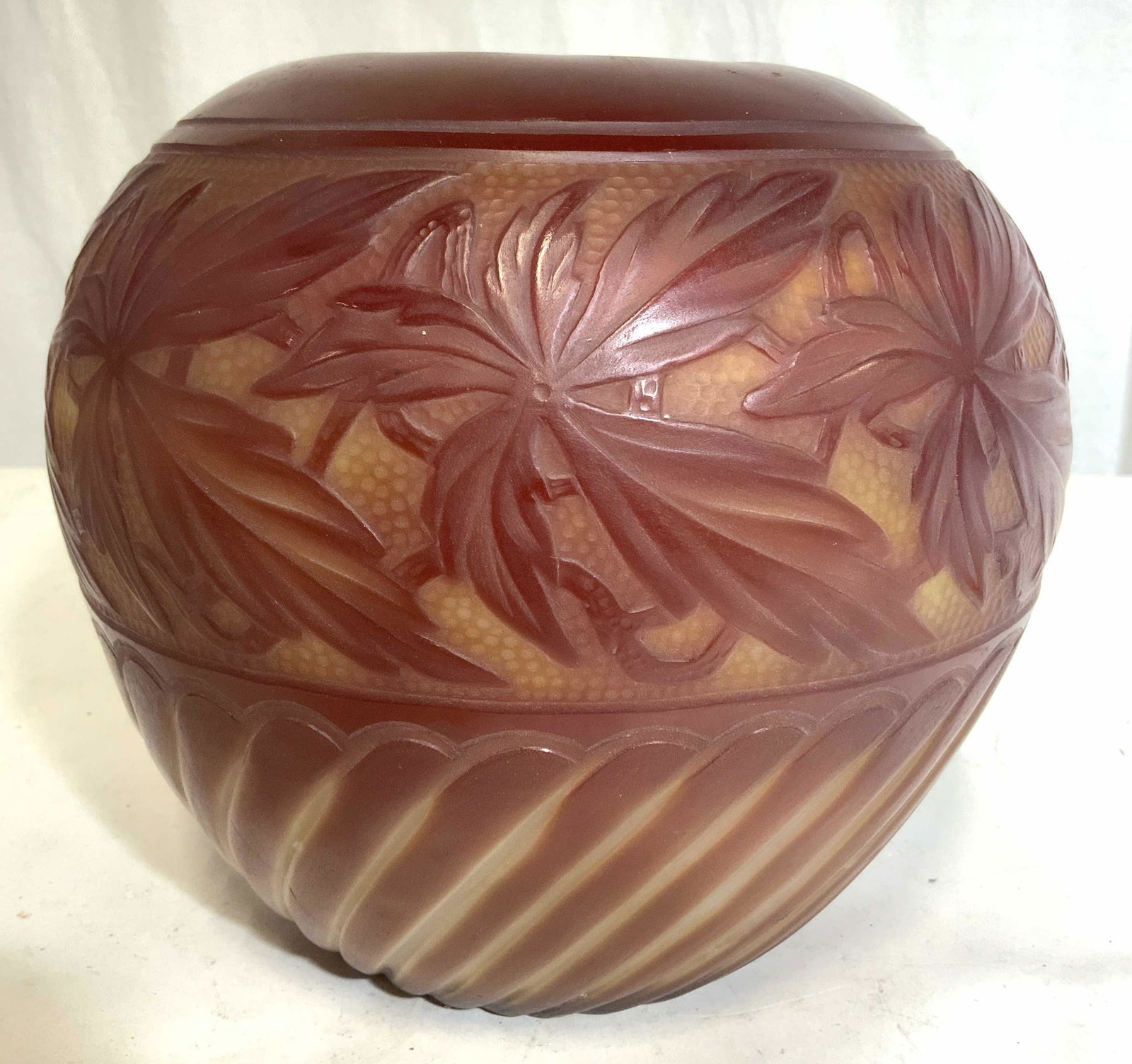 Signed LC TIFFANY FAVRILE Art Glass Vase (1 of 10)