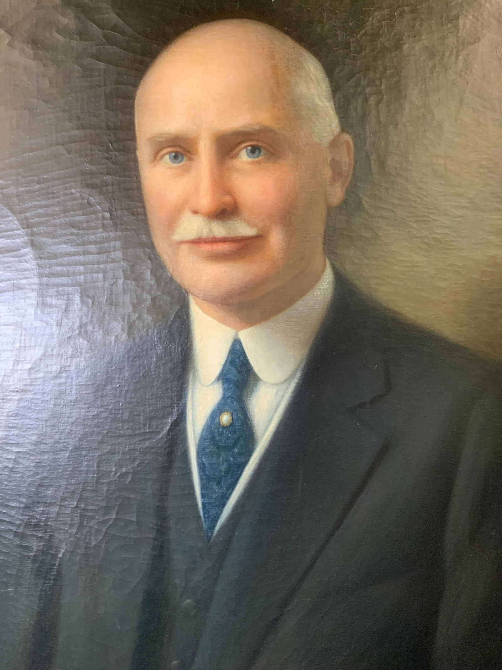 Antique Oil Painting of Richard Strongman (1 of 9)