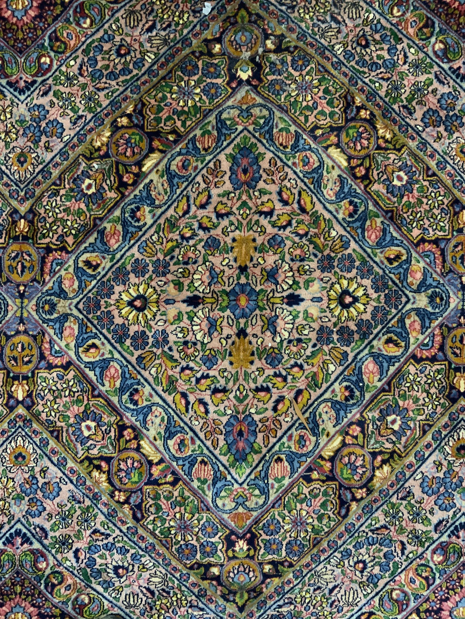Fringed Wool Oriental Carpet (1 of 10)