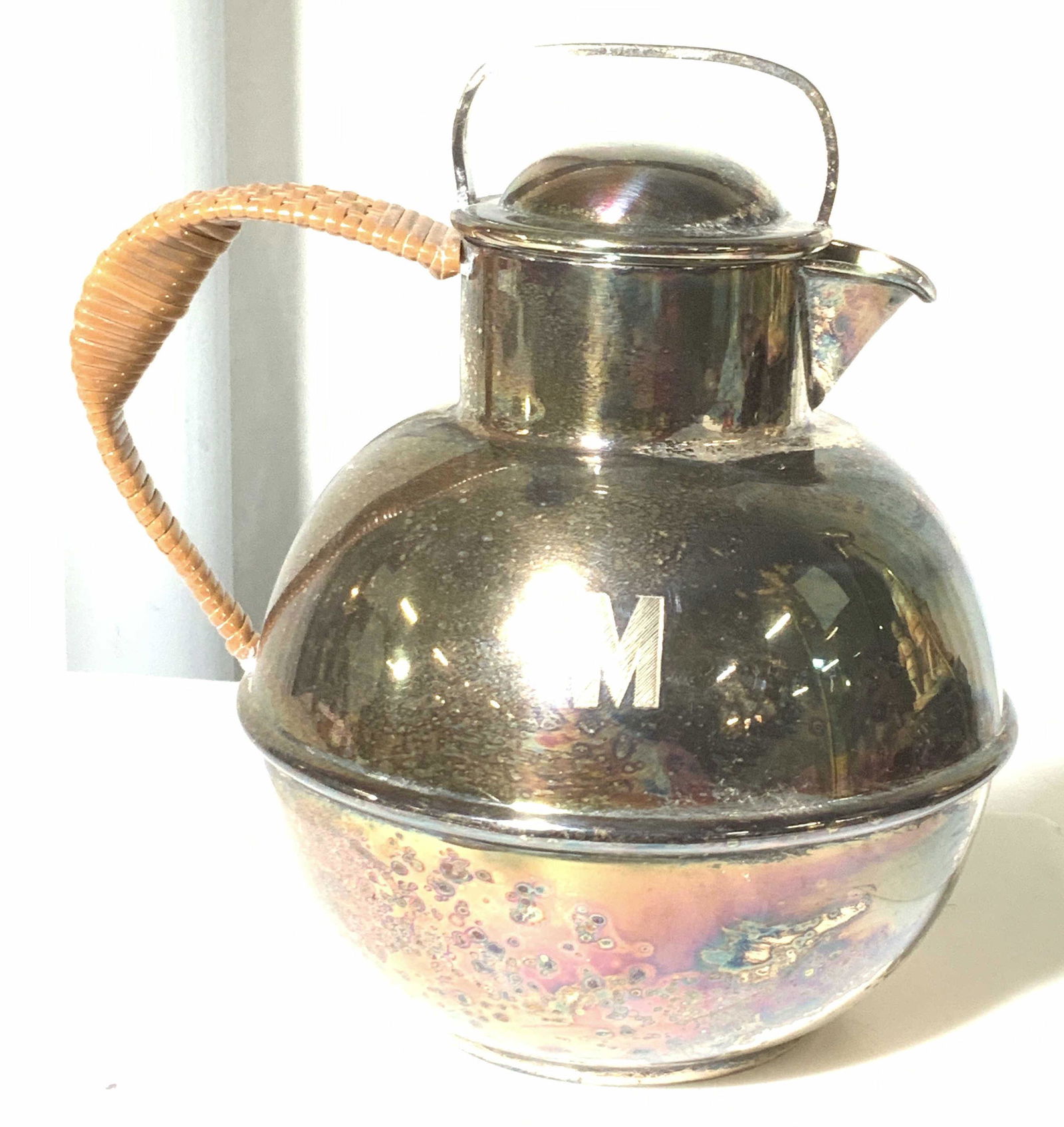 BARBOUR SP CO. Signed Antique Plated Teapot (1 of 11)