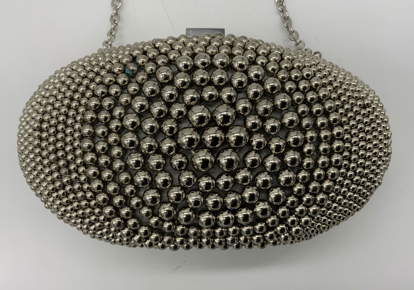 SONDRA ROBERTS Beaded Minaudière Purse (1 of 9)