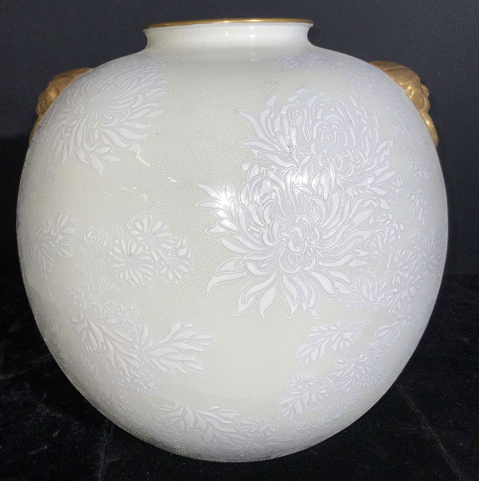 Handmade Vintage Signed Asian Porcelain Vase (1 of 14)