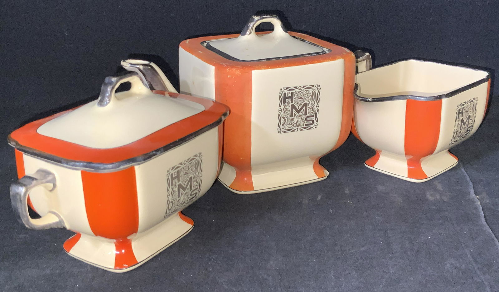 Set 56 Antq Hortense Strongman Miller Custom China (1 of 20)