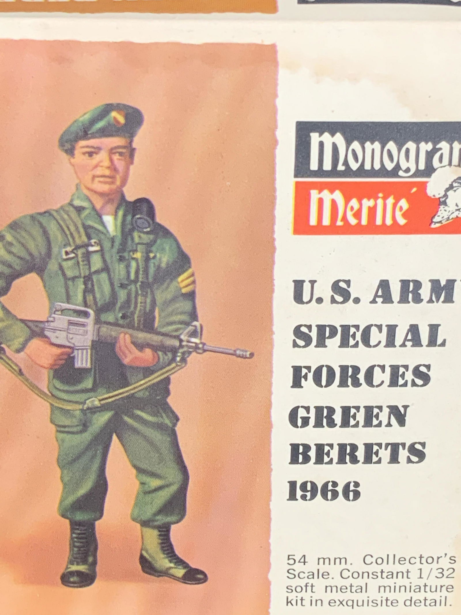 Lot 2 Vintage Army Model Kits W/ Original Box (1 of 10)