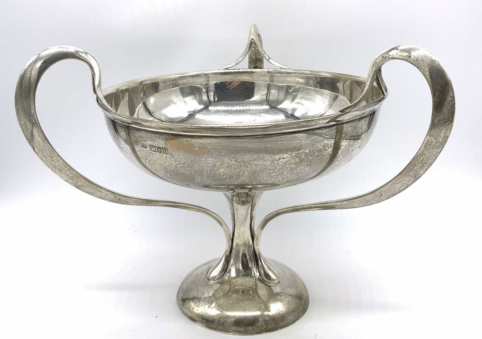 MAPPIN & WEBB Sterling Silver Pedestaled Dish (1 of 10)