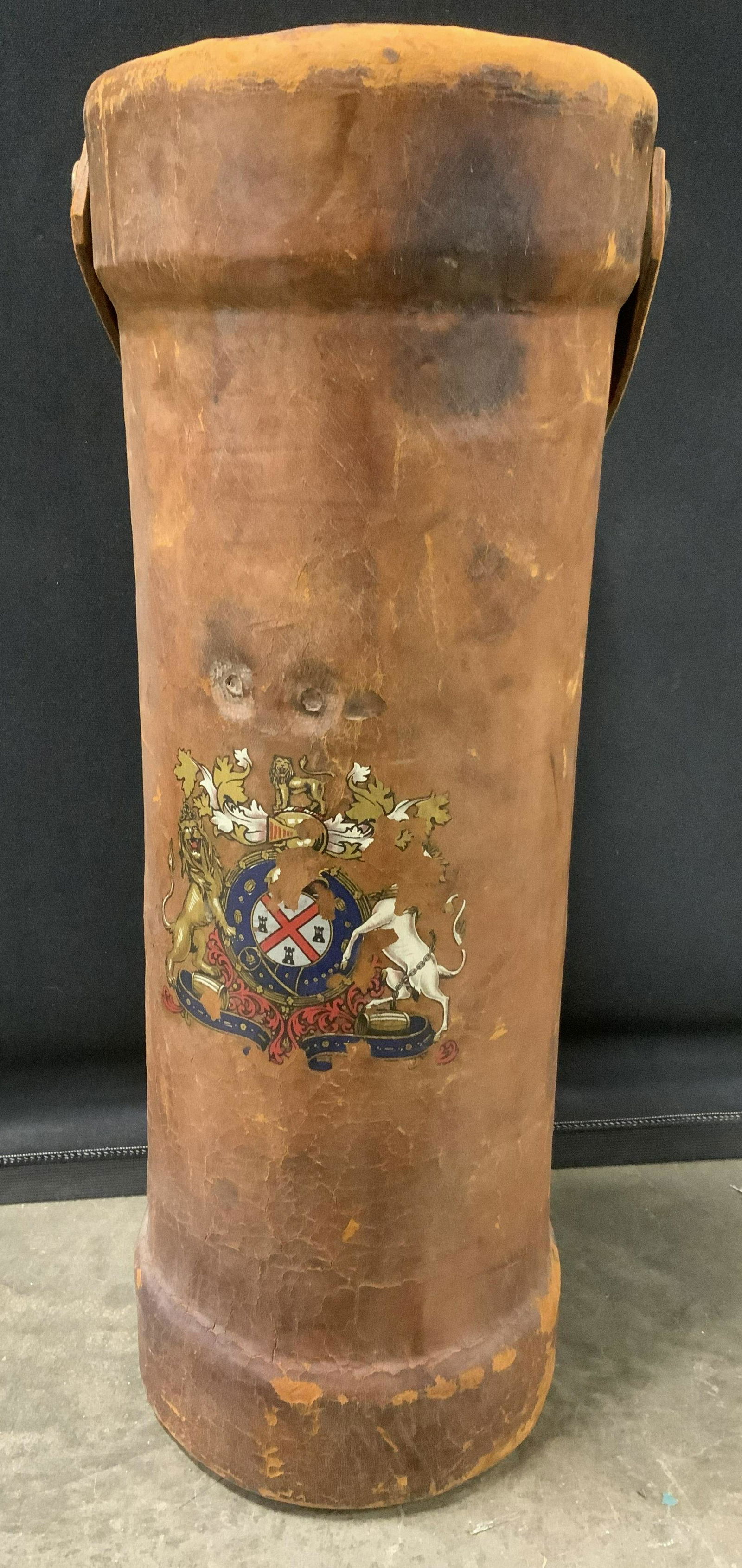 Antique Leather Cordite Case (1 of 10)