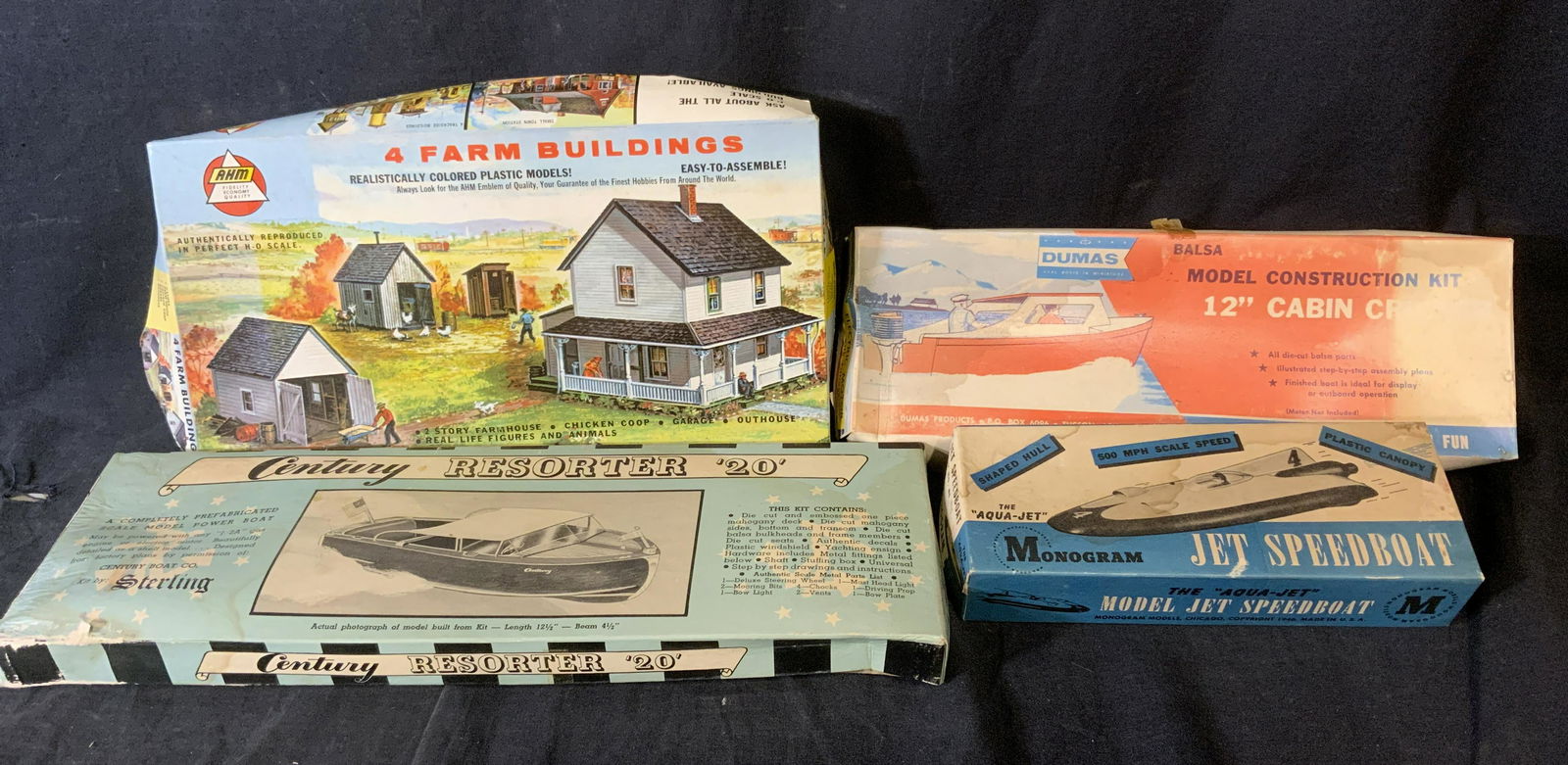 Group Lot 4 Vintage Scale Models (1 of 10)