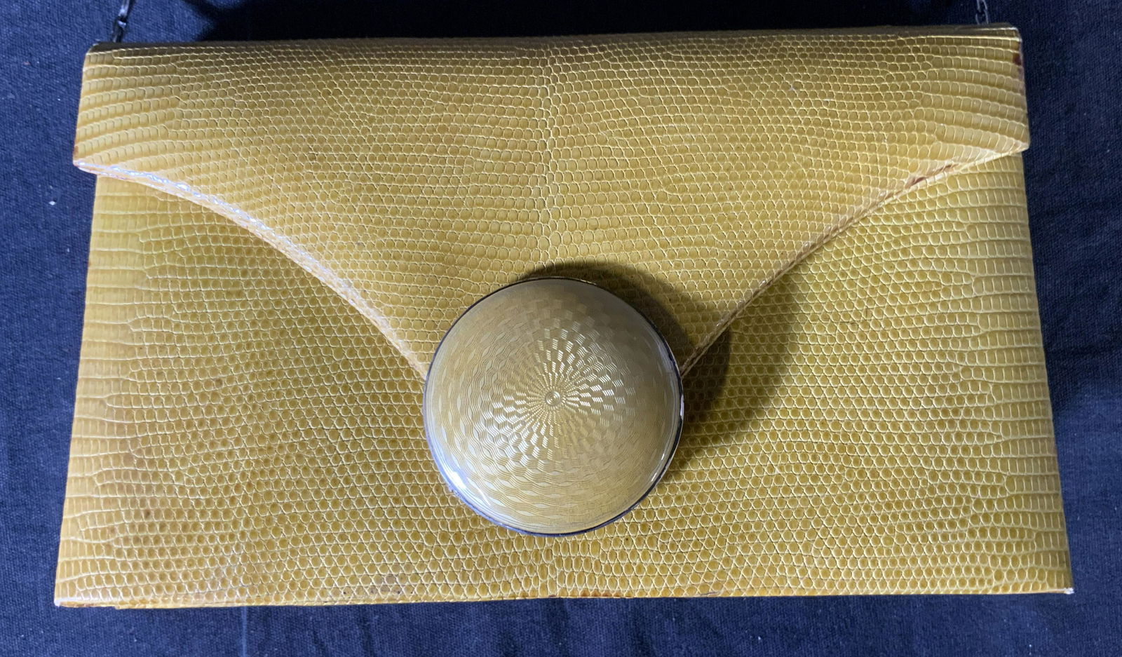 Vintage LE JEUNESSE Lizard Skin Handbag (1 of 9)